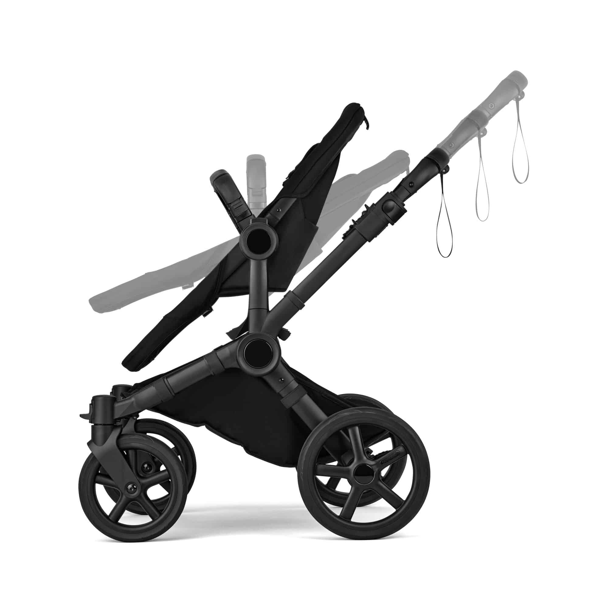 Kombi-Kinderwagen, bugaboo, Schwarz – Produktansicht
