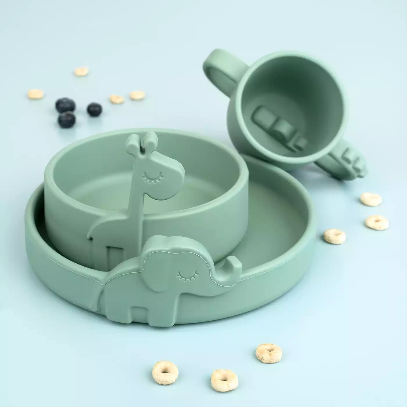 Besteck & Geschirr, done by deer, Grün – Produktansicht