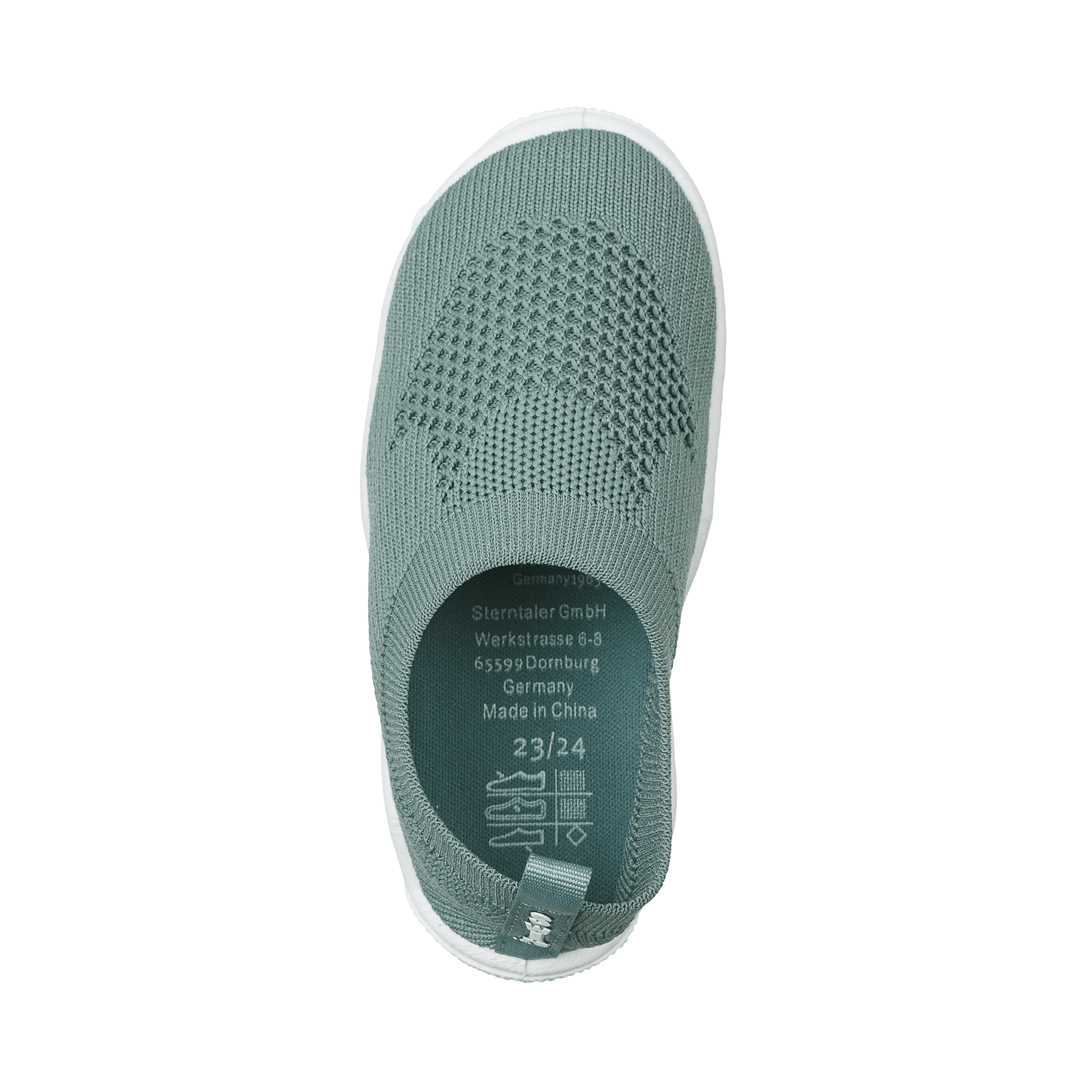 Badeschuhe, Sterntaler, Grün – Produktansicht