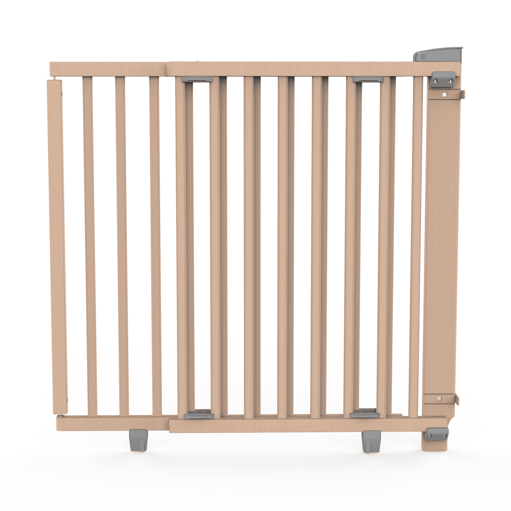 Tür- & Treppenschutzgitter, Geuther, Beige – Besonderheit: verstellbar von ca. 78,5 - 121 cm