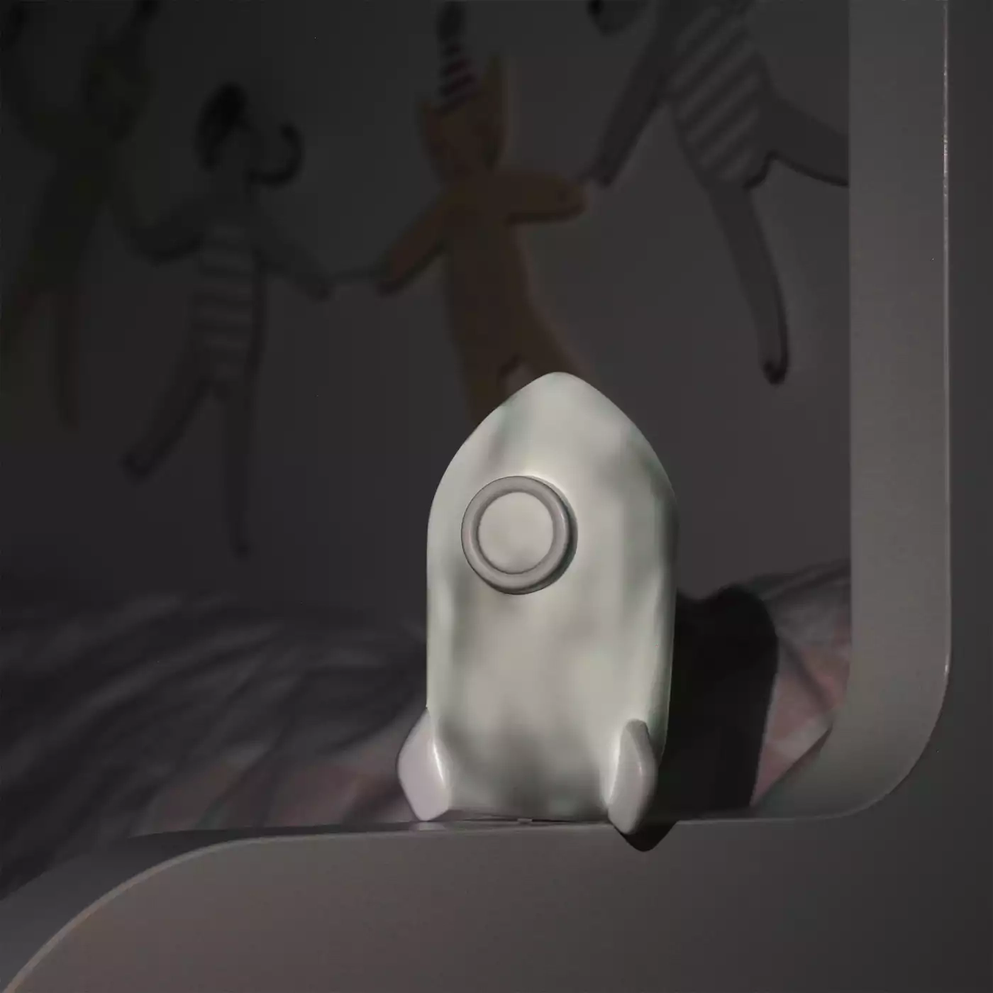 Nachtlichter, lumilu, Grau – Produktansicht