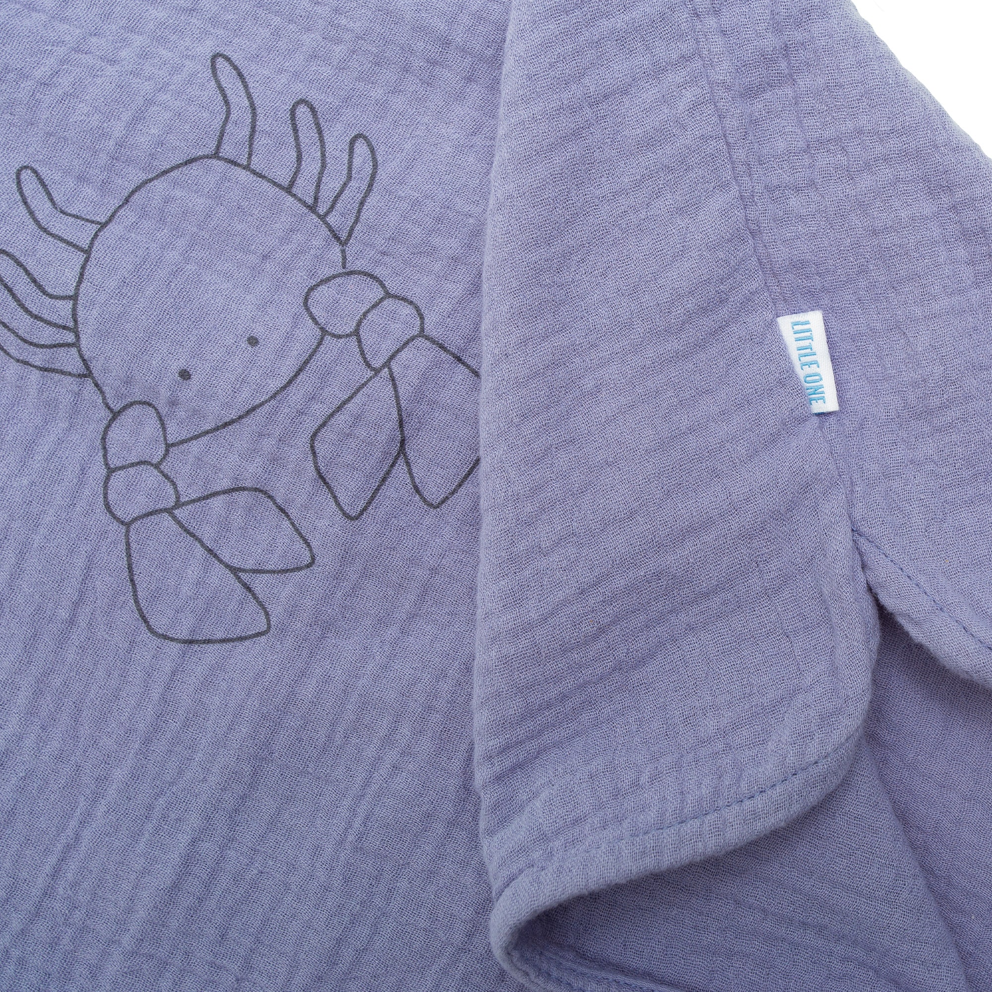 Kurzarmshirts, LITTLE ONE, Blau – Produktansicht