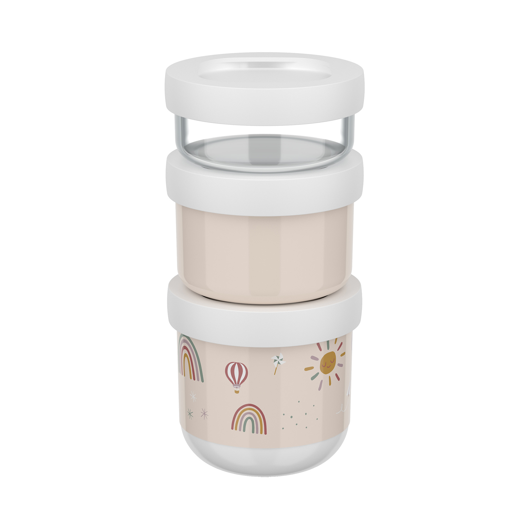 Brotdosen & Snackboxen, MEPAL, Beige – Produktansicht