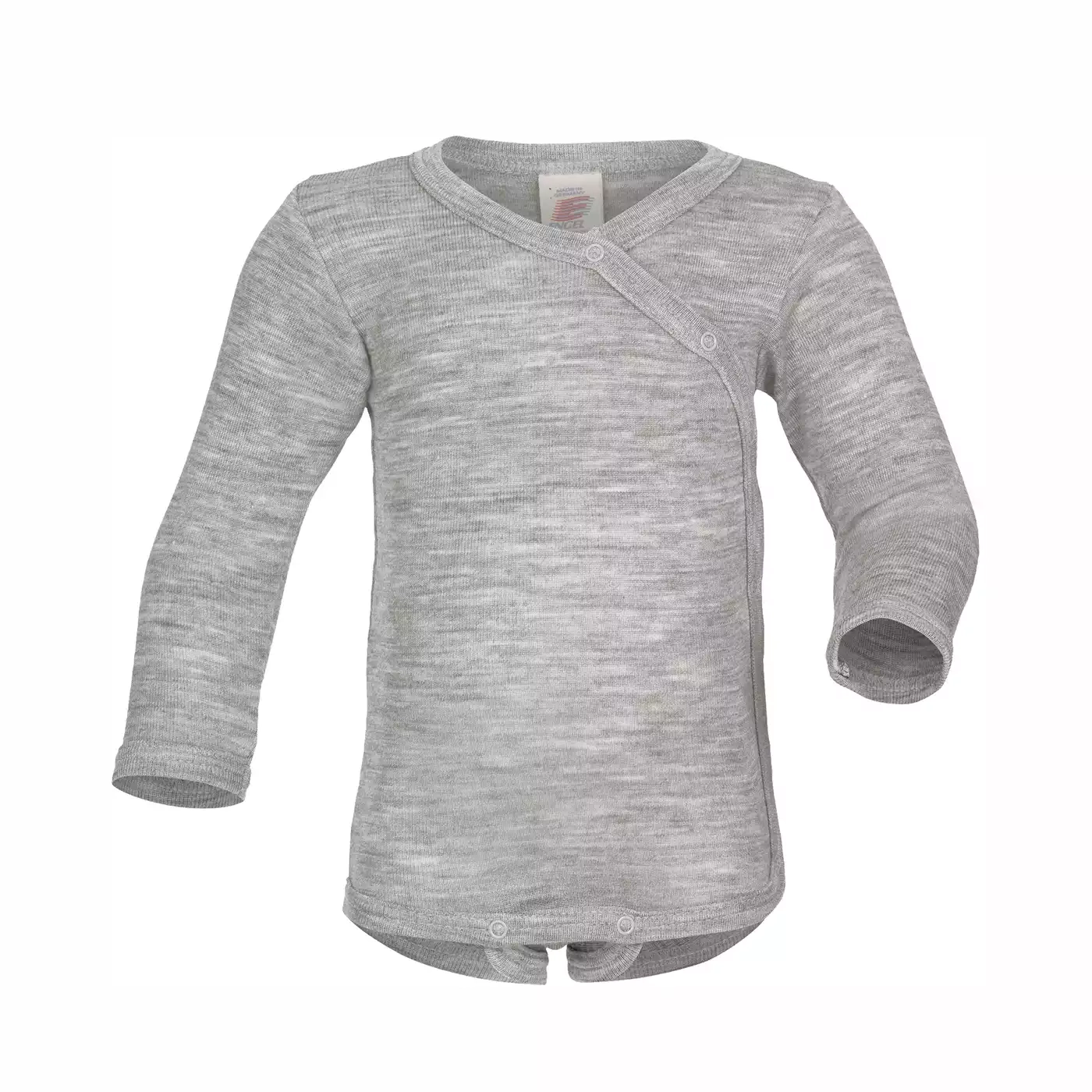 Wickelbodys, ENGEL, Grau – Besonderheit: GOTS zertifiziert