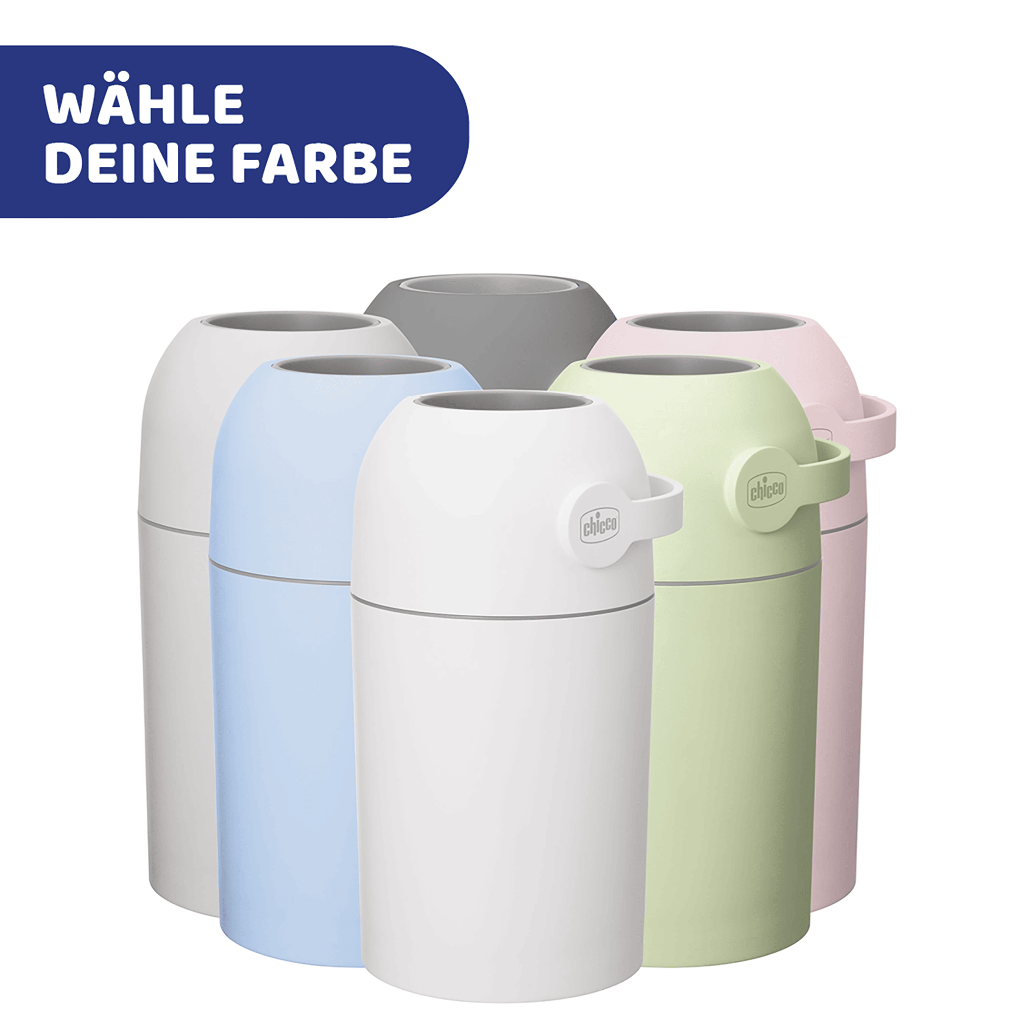 Windeleimer, chicco, Blau – Produktansicht