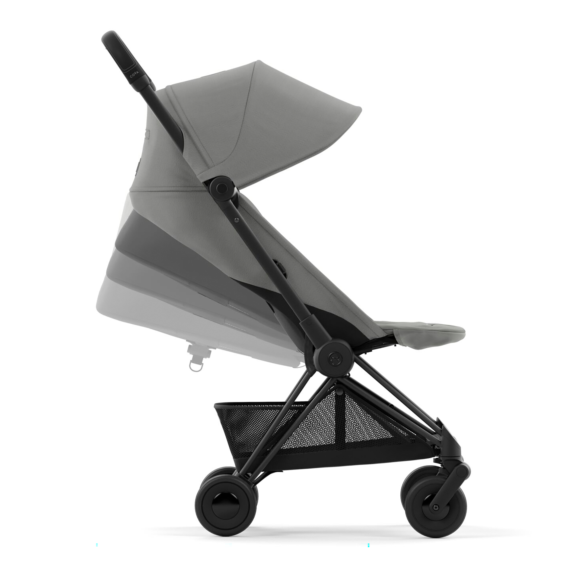 Reisebuggys, cybex PLATINUM, Grau – Besonderheit: leichter, kompakter Buggy im handgepäckkompatiblem Design