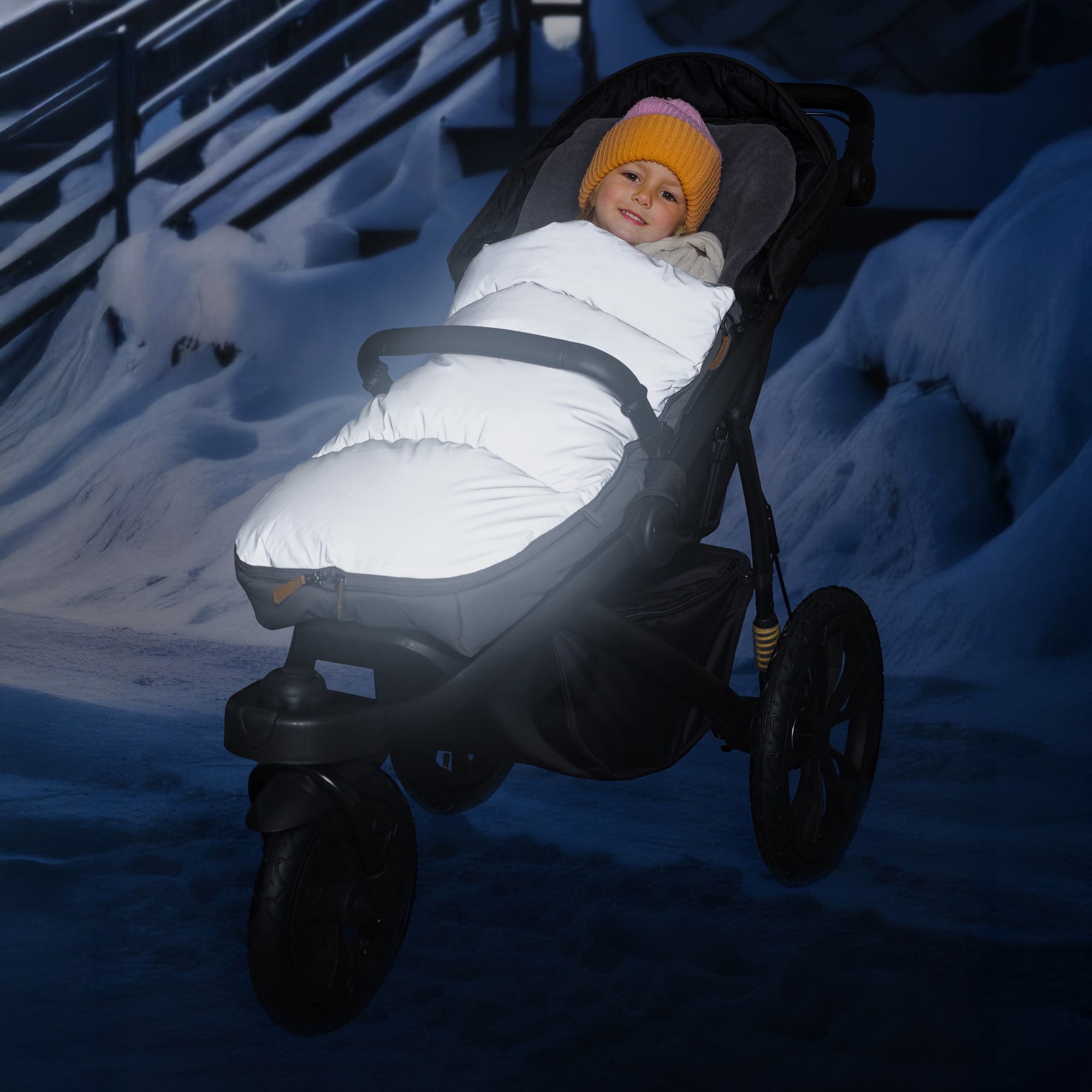 Fußsäcke & Decken, LITTLE ONE, Grau – Produktansicht