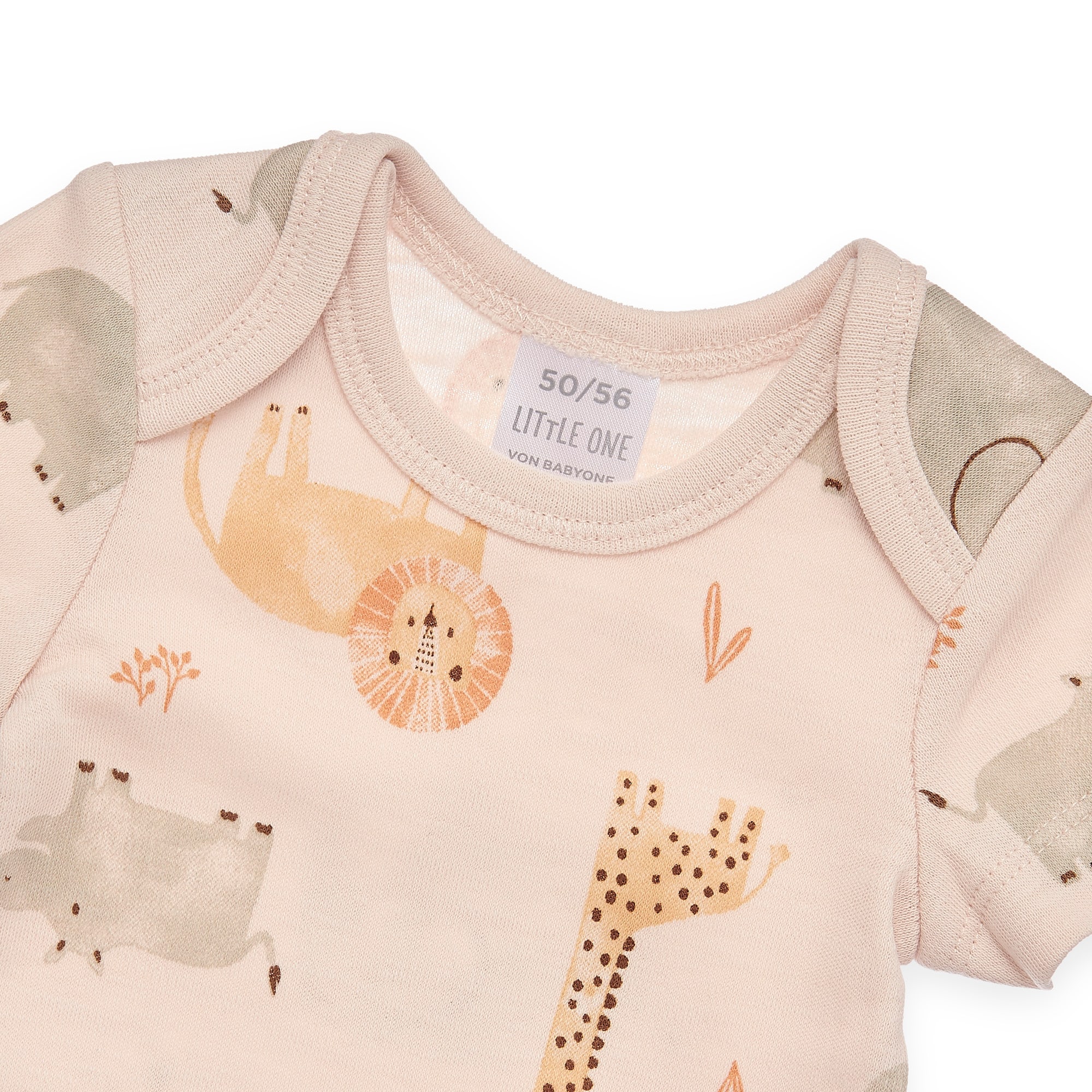 Kurzarmbodys, LITTLE ONE, Beige – Produktansicht