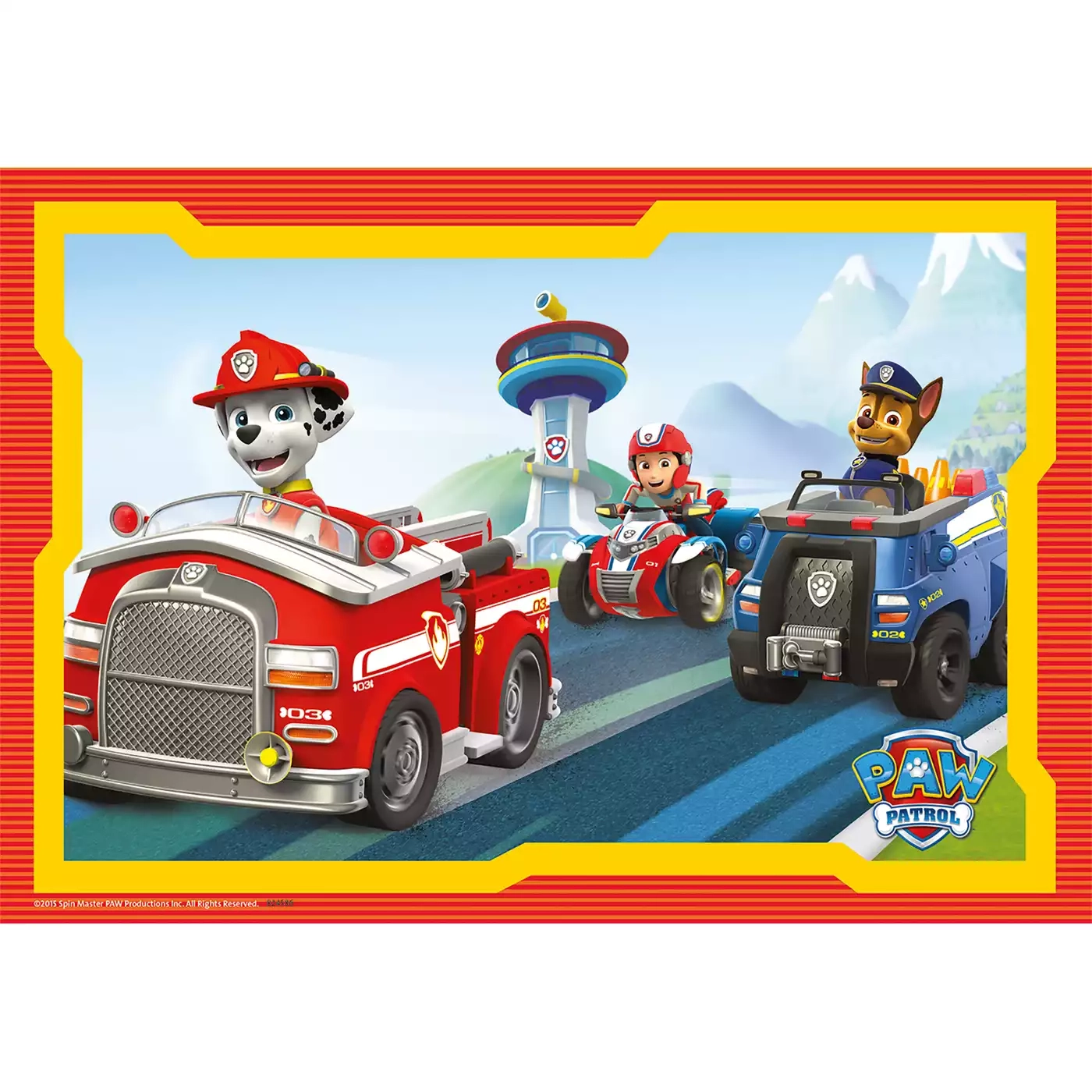 Puzzle, Ravensburger, Orange – Produktansicht