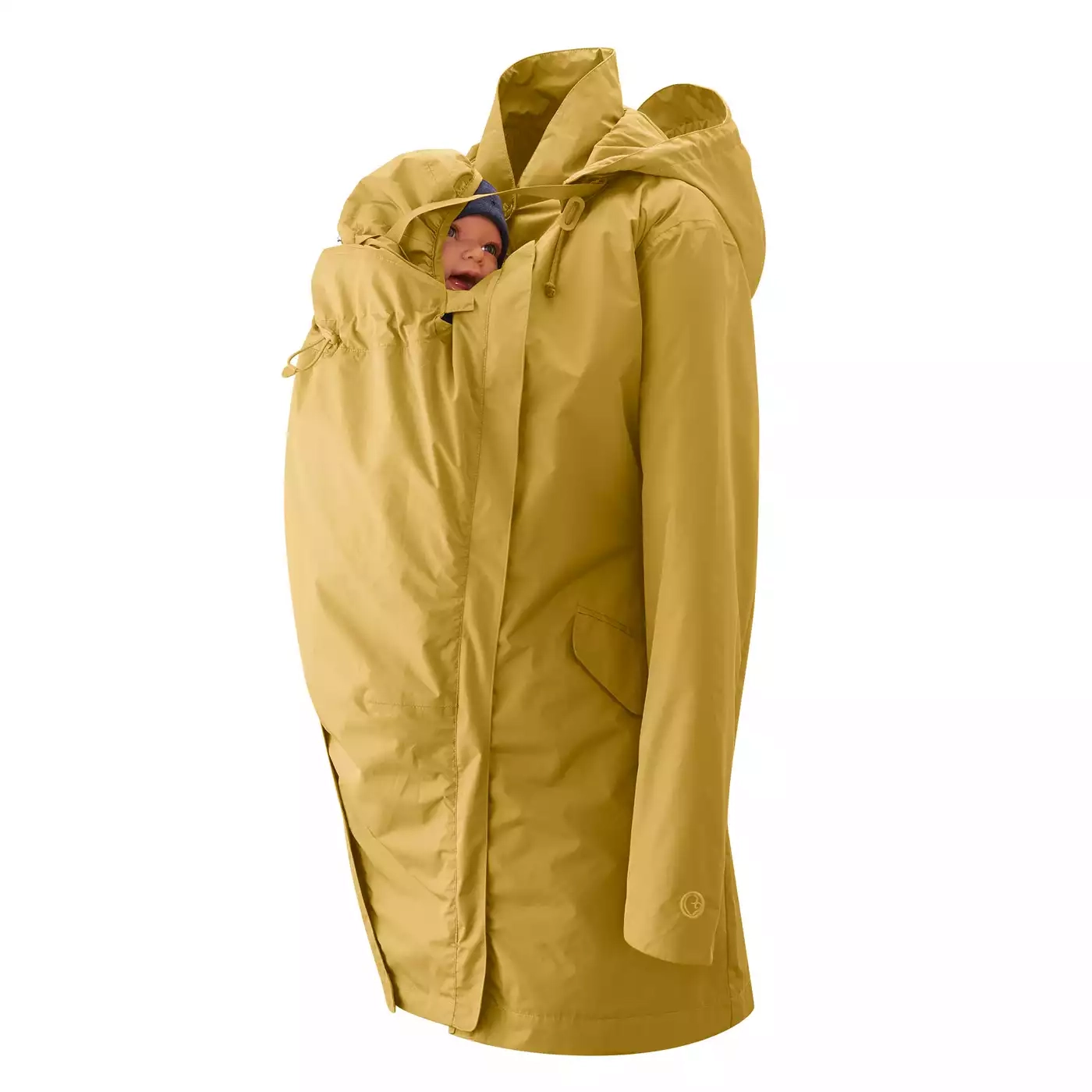 Tragejacken, mamalila, Gelb – Produktansicht