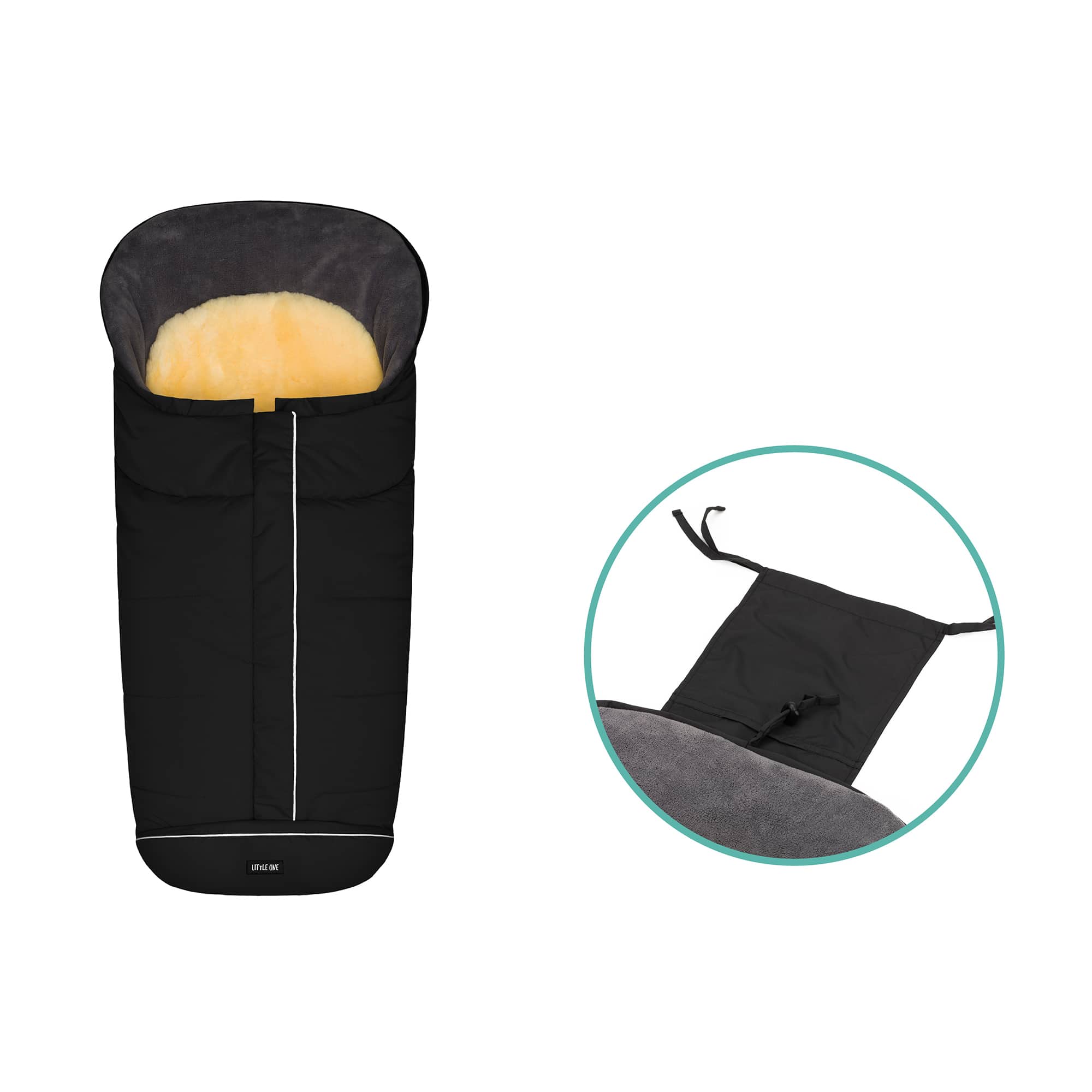 SALE Kinderwagen, LITTLE ONE, Schwarz – Produktansicht