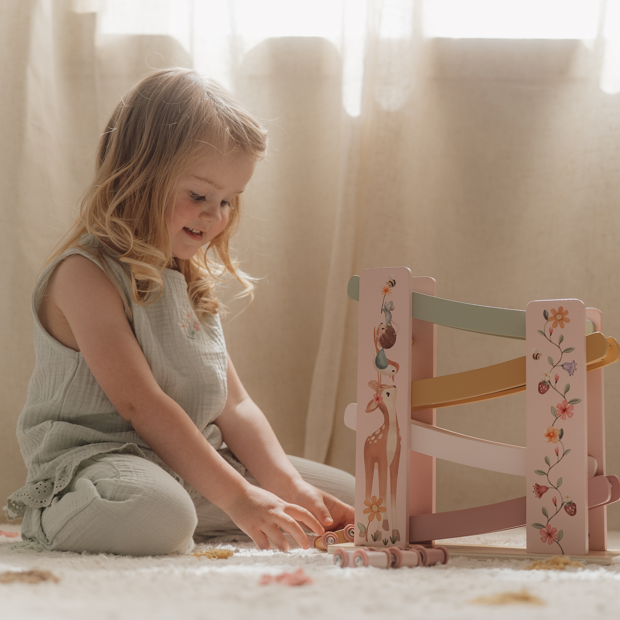 Kugelbahn, LITTLE DUTCH, Pink – Produktansicht