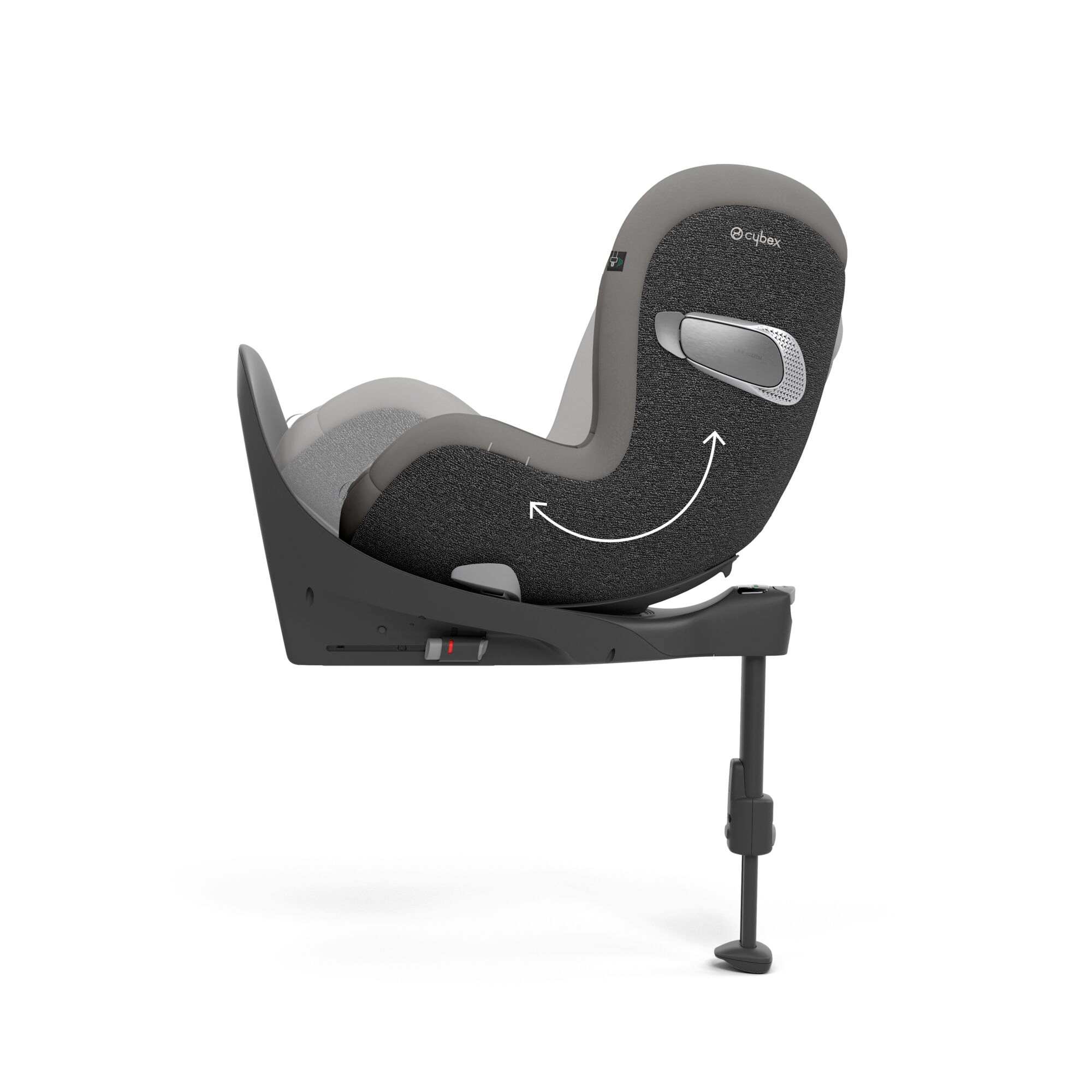 Reboarder 0-18 kg, Gruppe 0+/1, cybex PLATINUM, Grau – Produktansicht