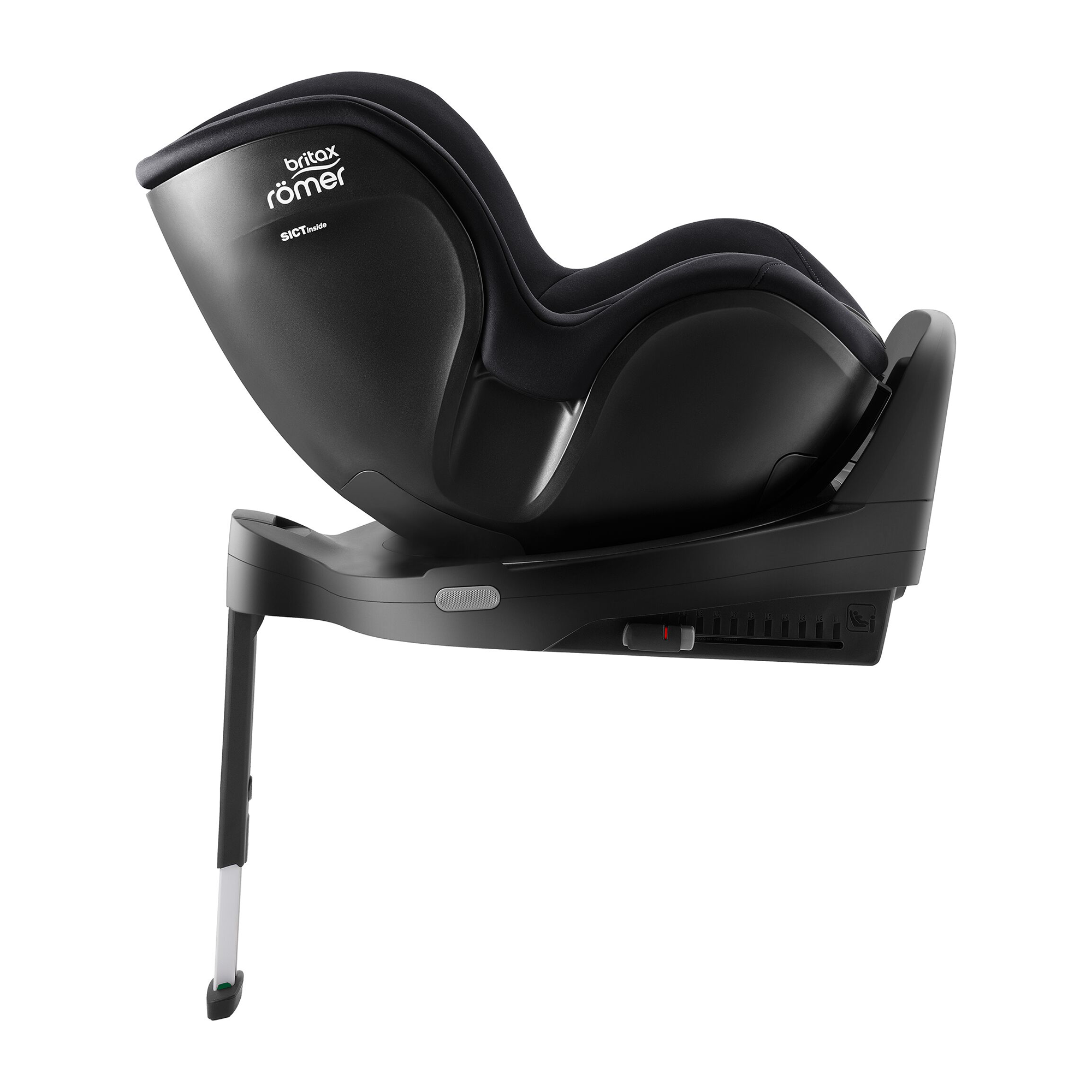 Reboarder 0-18 kg, Gruppe 0+/1, Britax Diamond, Schwarz – Produktansicht