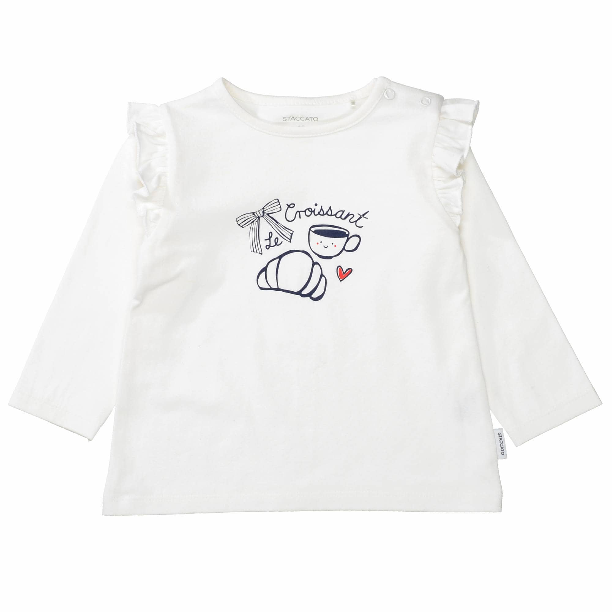 Langarmshirts, STACCATO, Weiß – Produktansicht