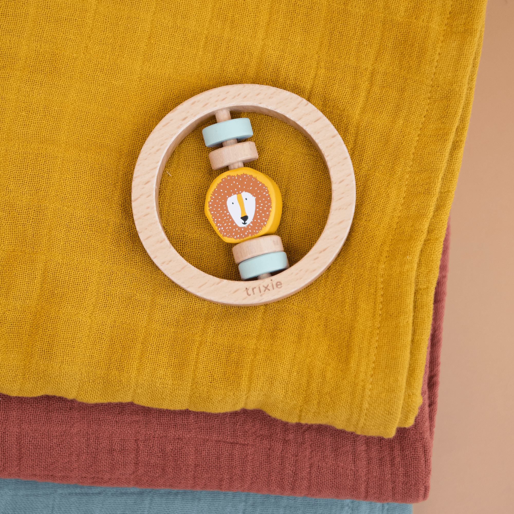 trixie Holzspielzeug, trixie, Gelb – Besonderheit: aus 100% FSC®-zertifiziertem Buchenholz
