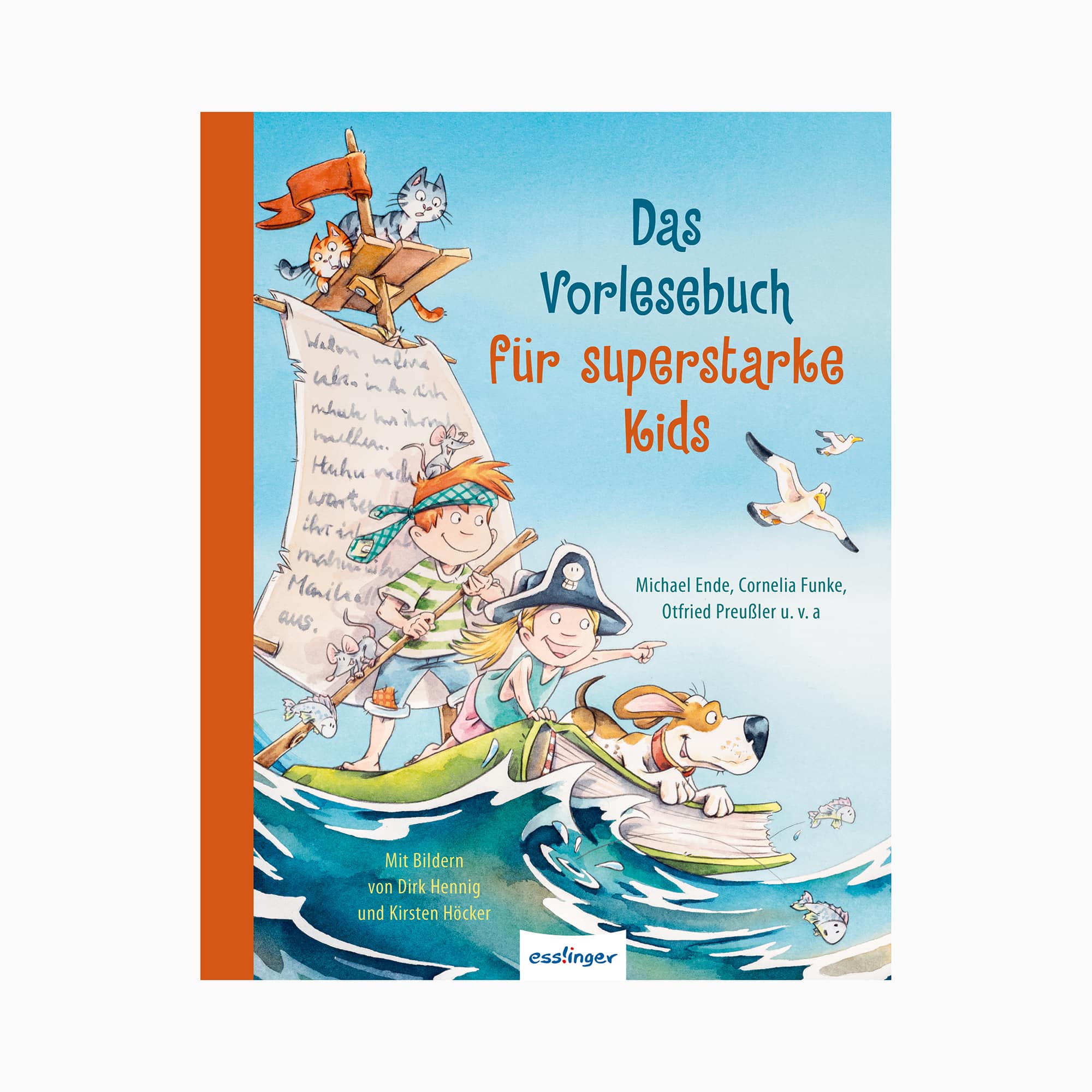 Kinderbücher, ess!inger, Blau – Produktansicht