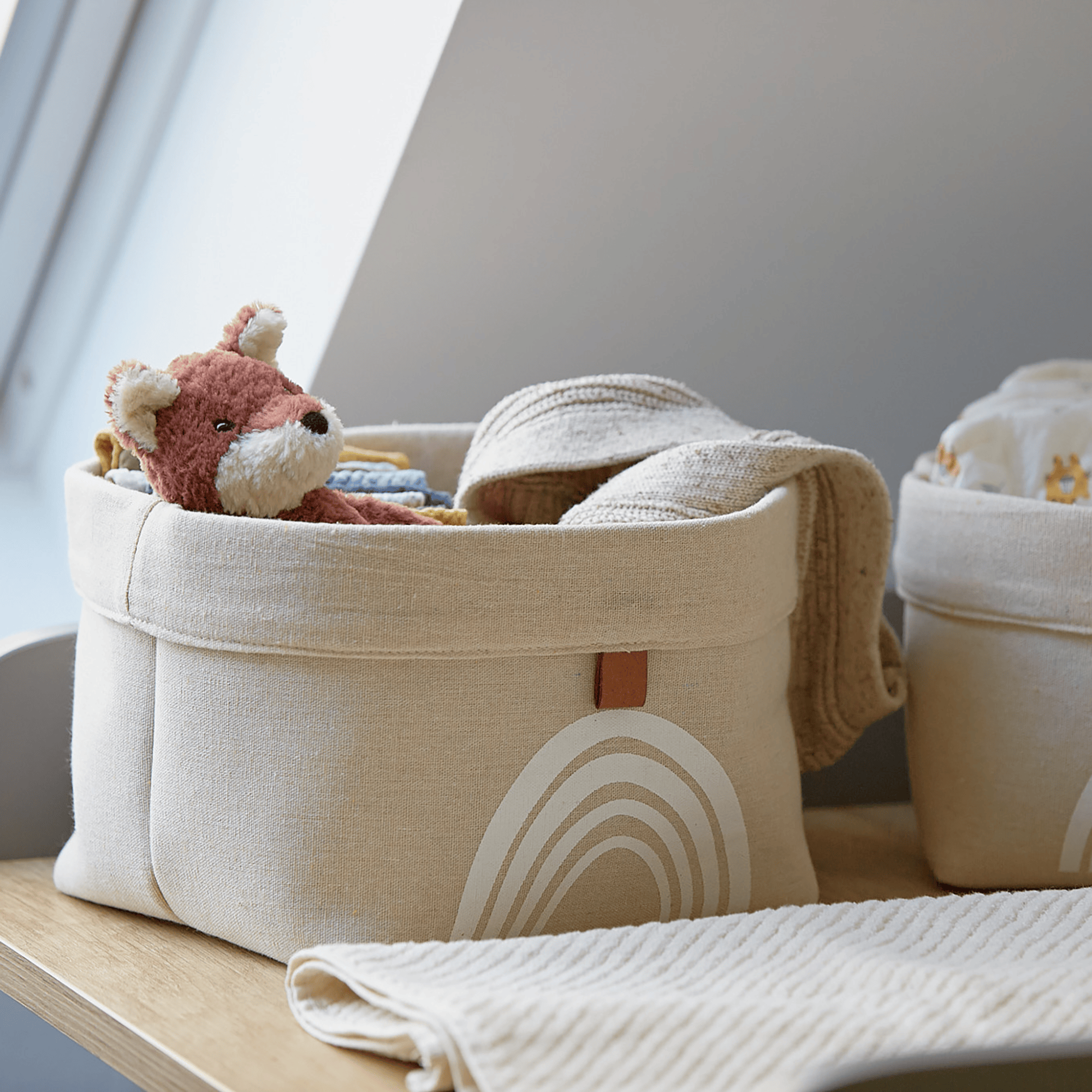 Aufbewahrungskörbe, Store.it!, Beige – Produktansicht