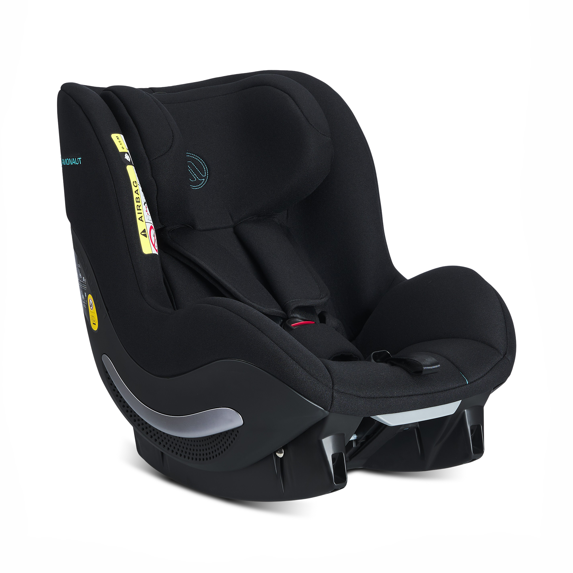 Reboarder 0-18 kg, Gruppe 0+/1, AVIONAUT, Schwarz – Besonderheit: verstellbare Rückenlehne - bis hin zur Ruheposition