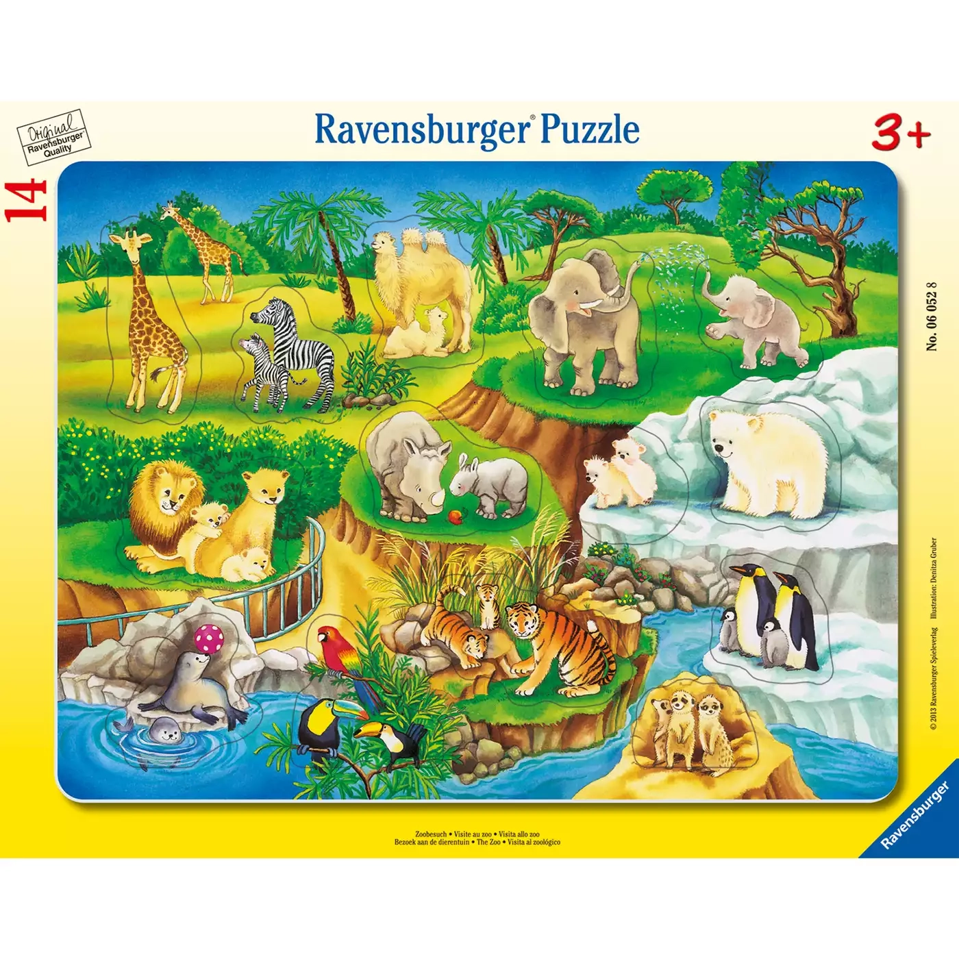 Puzzle, Ravensburger, Mehrfarbig – Produktansicht