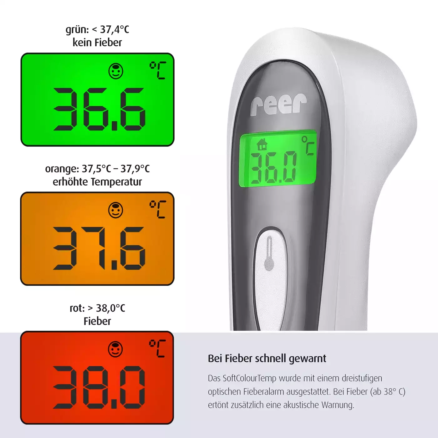 Fieberthermometer, reer – Produktansicht