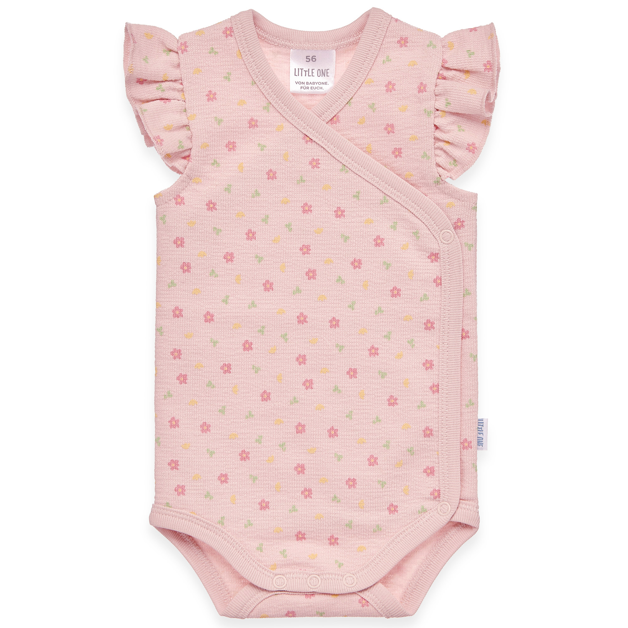 Wickelbodys, LITTLE ONE, Pink – Besonderheit: aus 100% Baumwolle