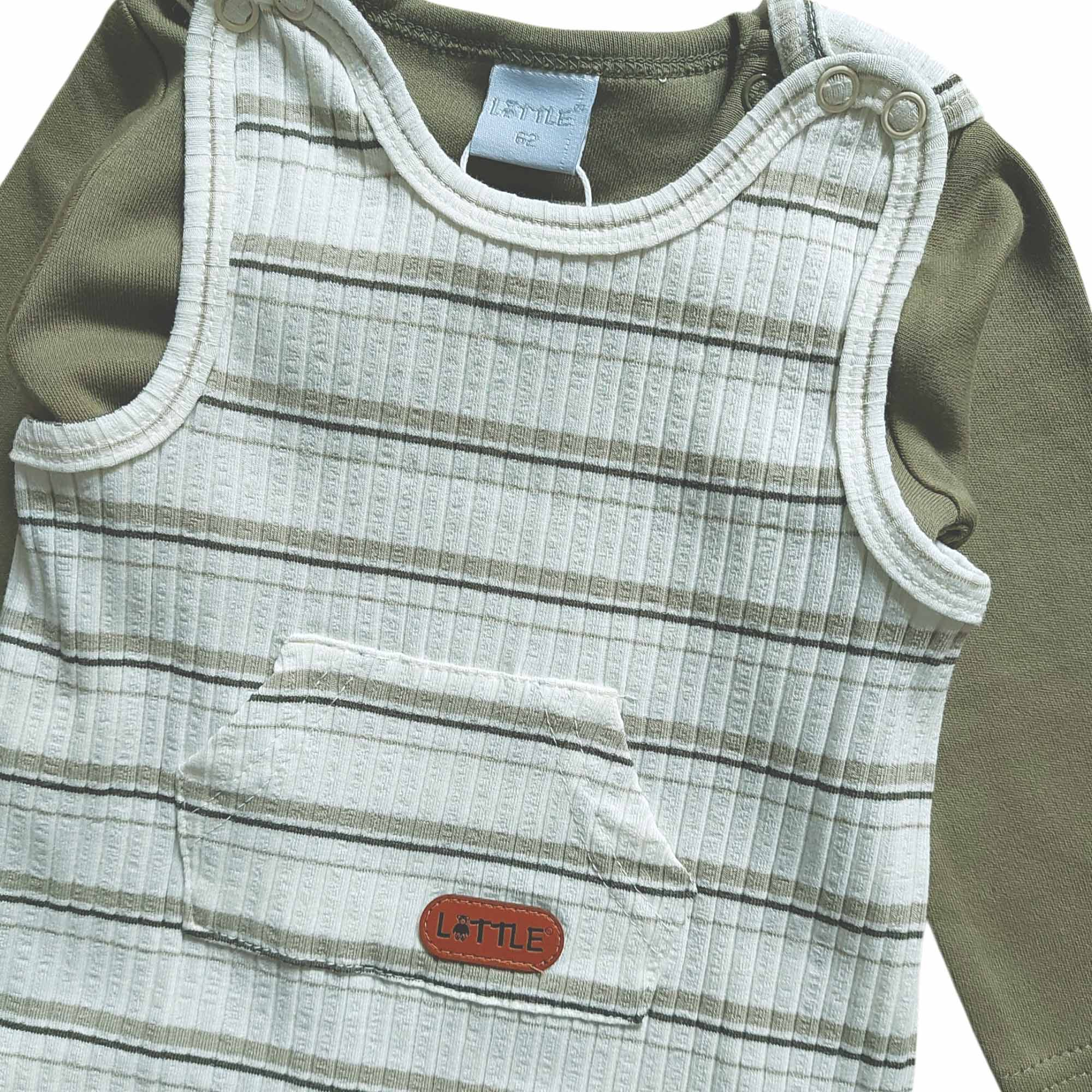 Strampler, LITTLE, Grün – Produktansicht