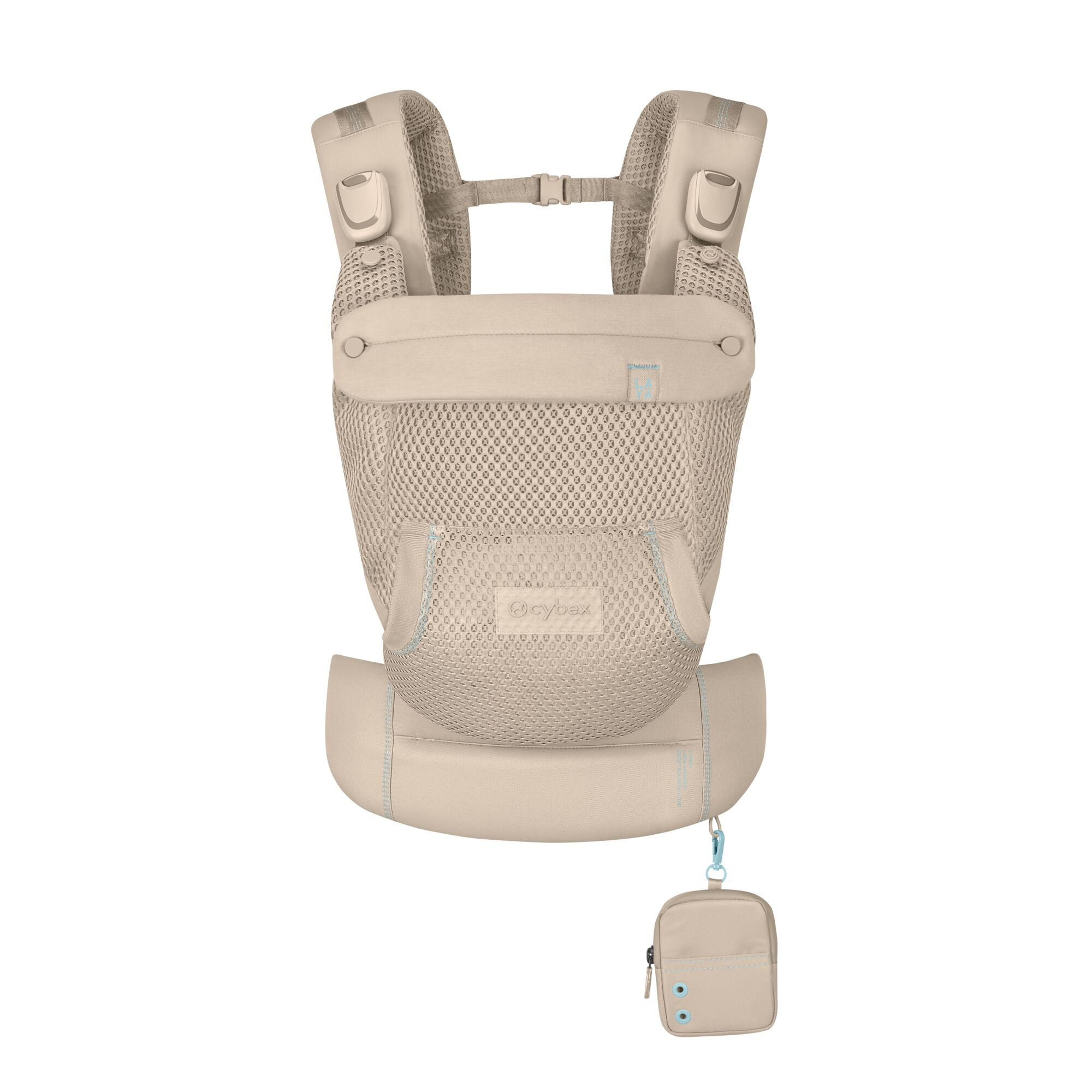 Babytragen, cybex, Beige – Besonderheit: magnetische Schnallen