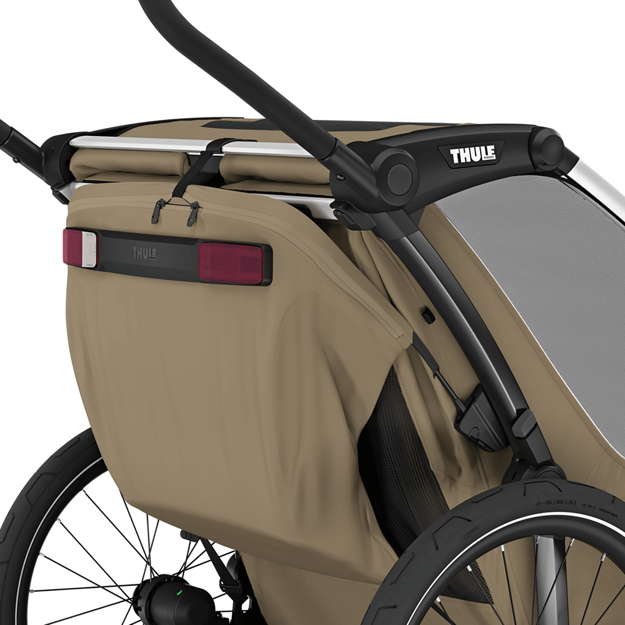 Fahrradanhänger, THULE, Grün – Produktansicht