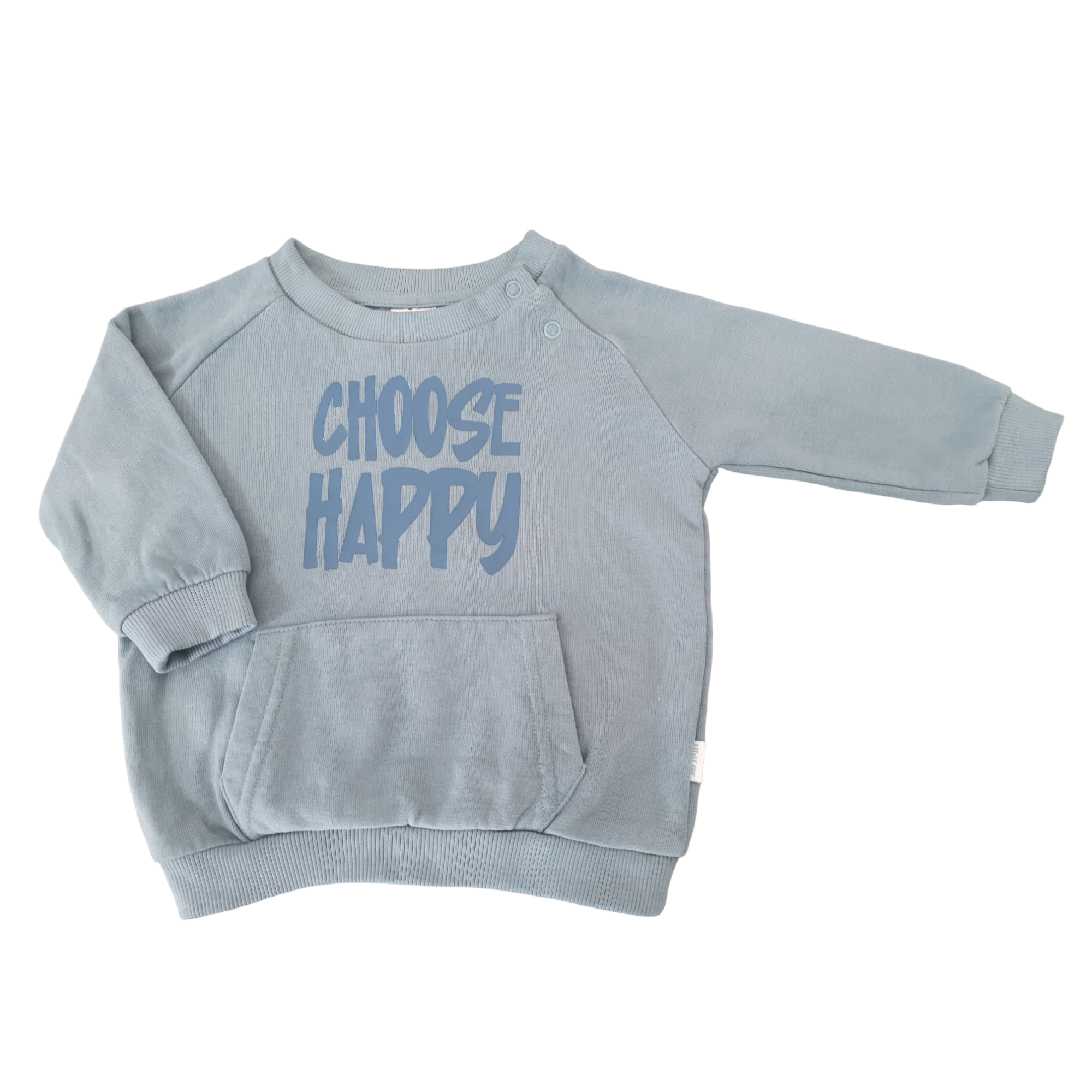 Sweatshirt Choose Happy LITTLE ONE Blau M2000585181208 1