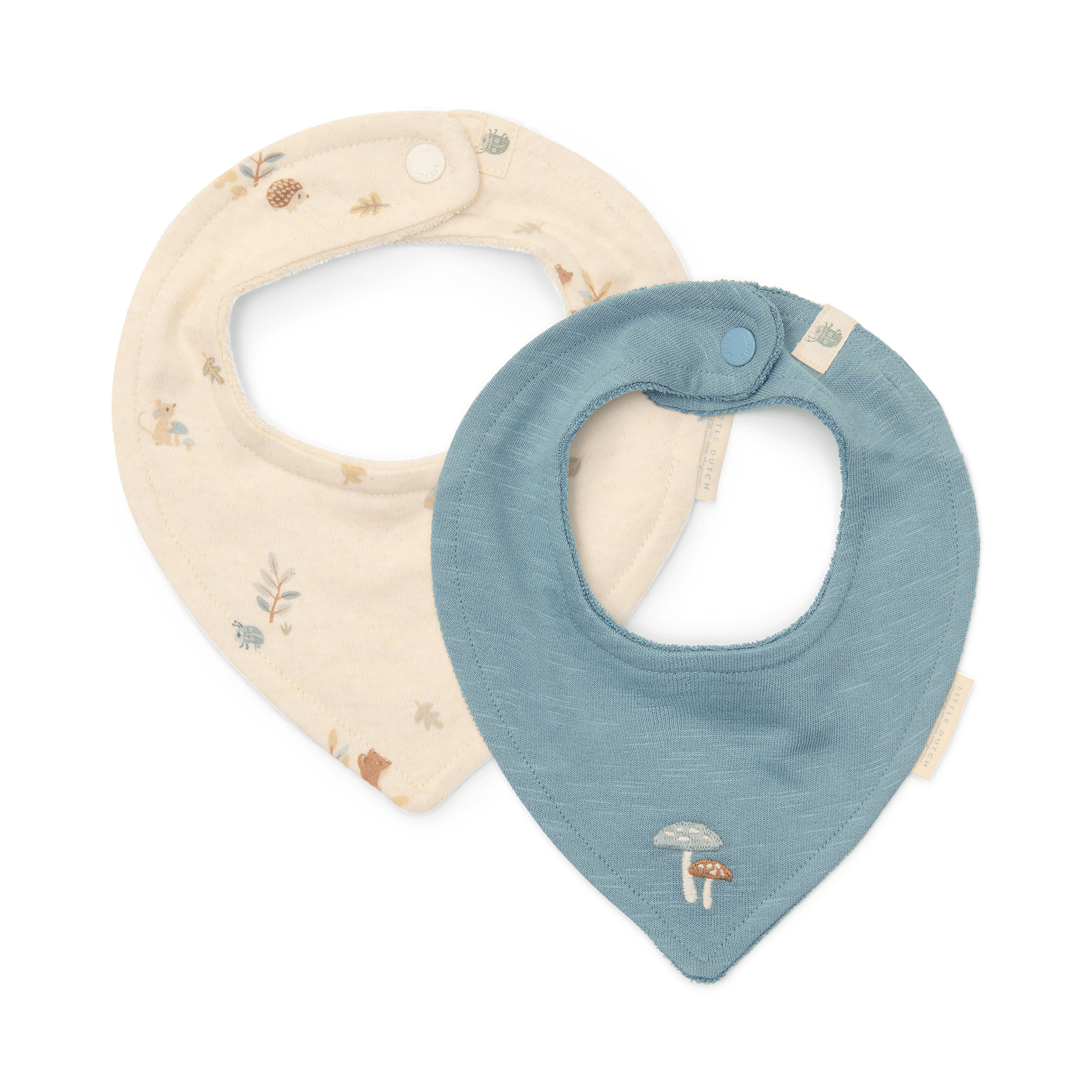 Dreieckstücher & Halstücher, LITTLE DUTCH, Beige – Besonderheit: Set bestehend aus zwei Halstüchern