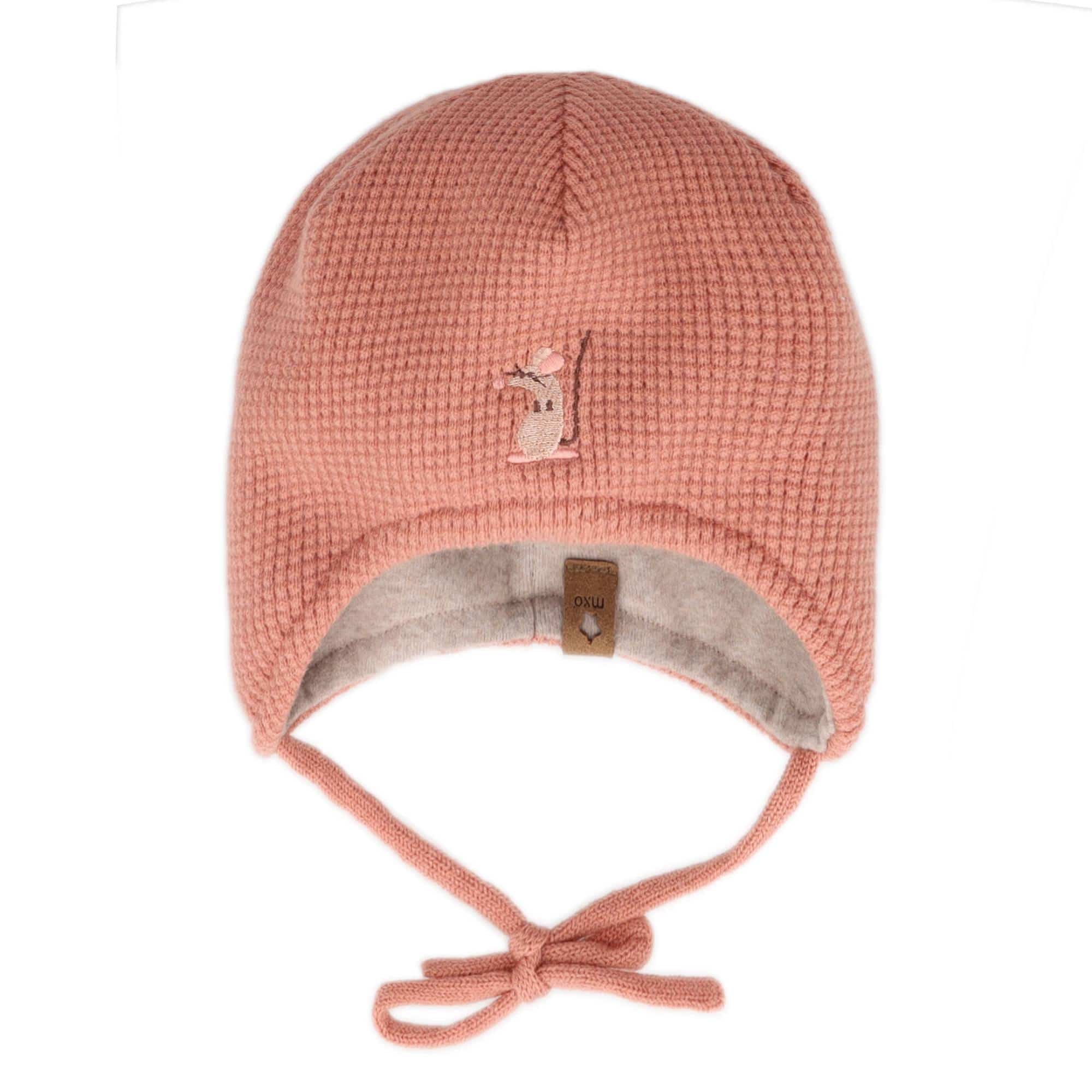 Strickmützen, MaxiMo, Pink – Besonderheit: aus 48% Polyacryl, 32% Polyester, 20% Nylon