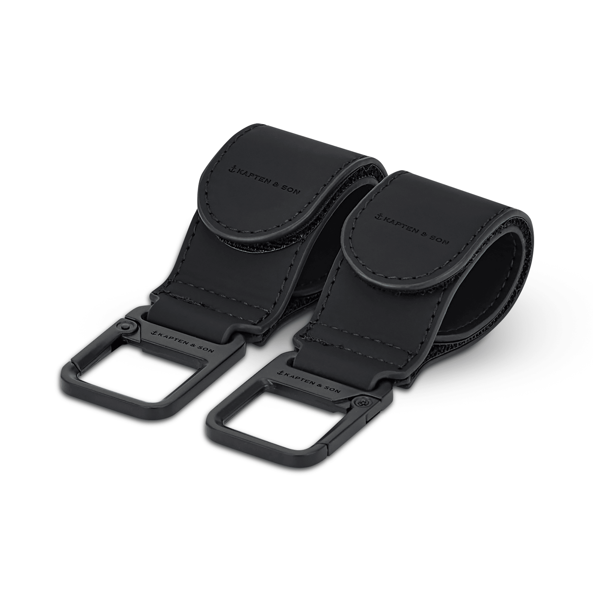 Wickelrucksäcke schwarz, KAPTEN & SON, Schwarz – Produktansicht