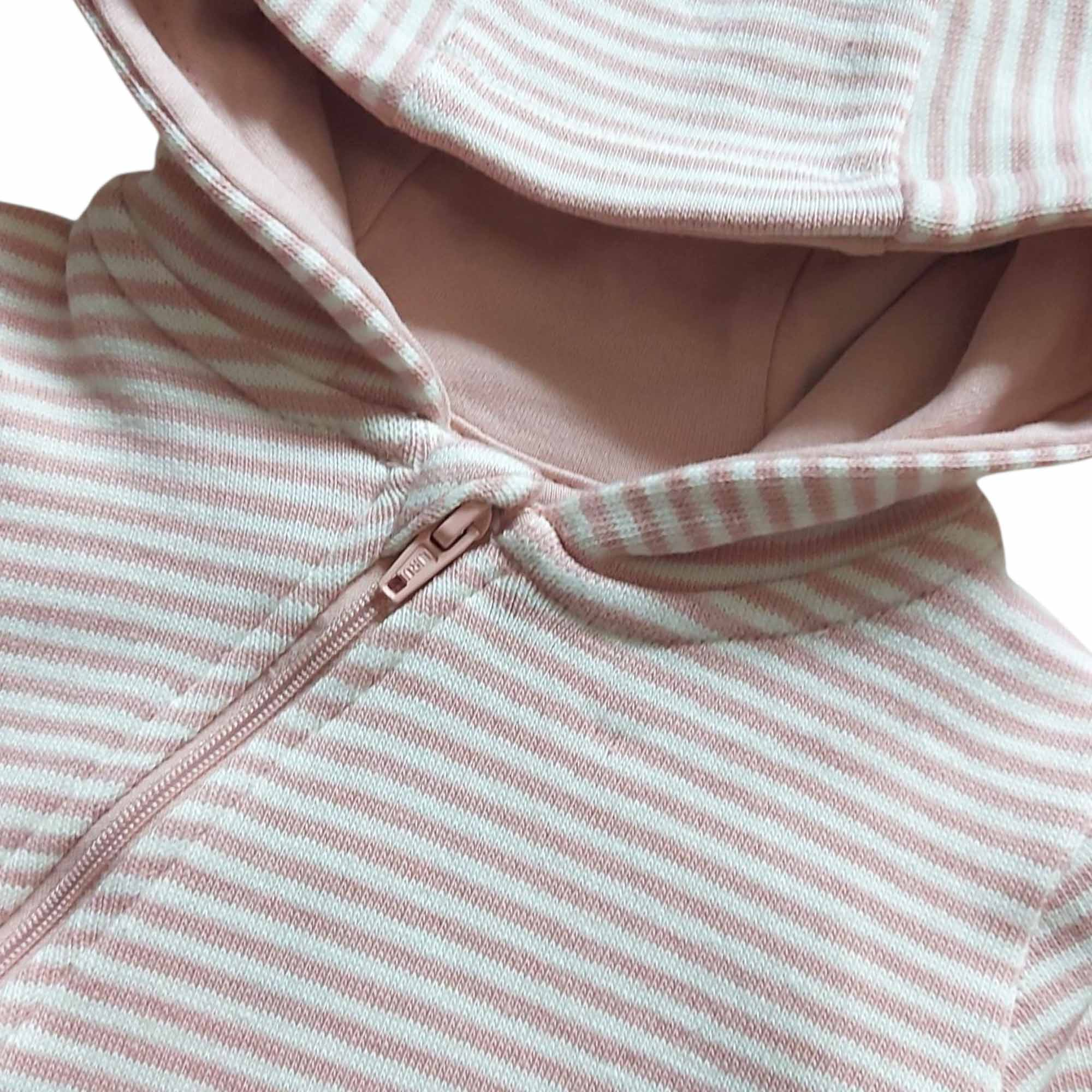 Overalls, LITTLE, Pink – Besonderheit: mit praktischem Reißverschluss und Kapuze