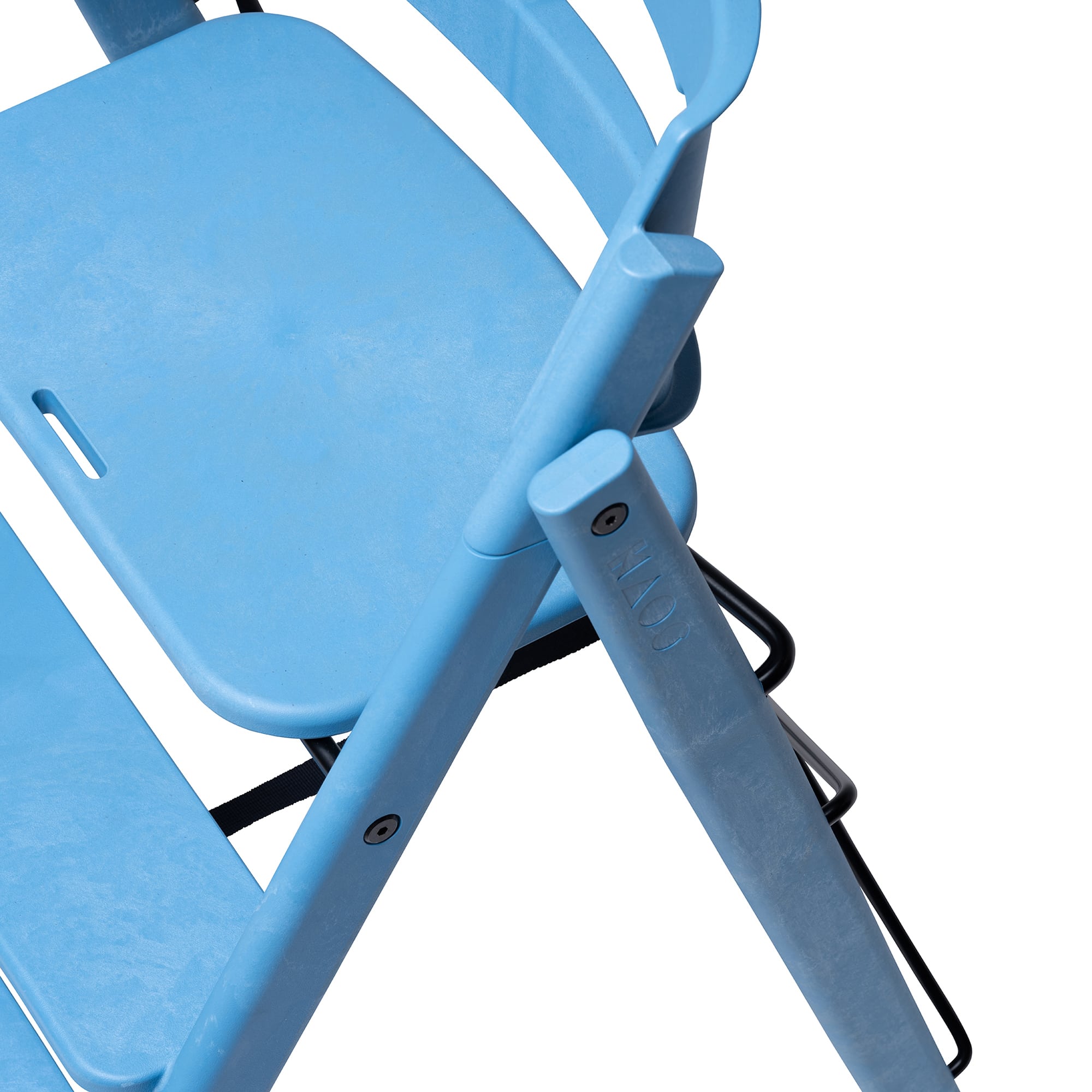 Klapphochstühle, KAOS, Blau – Produktansicht