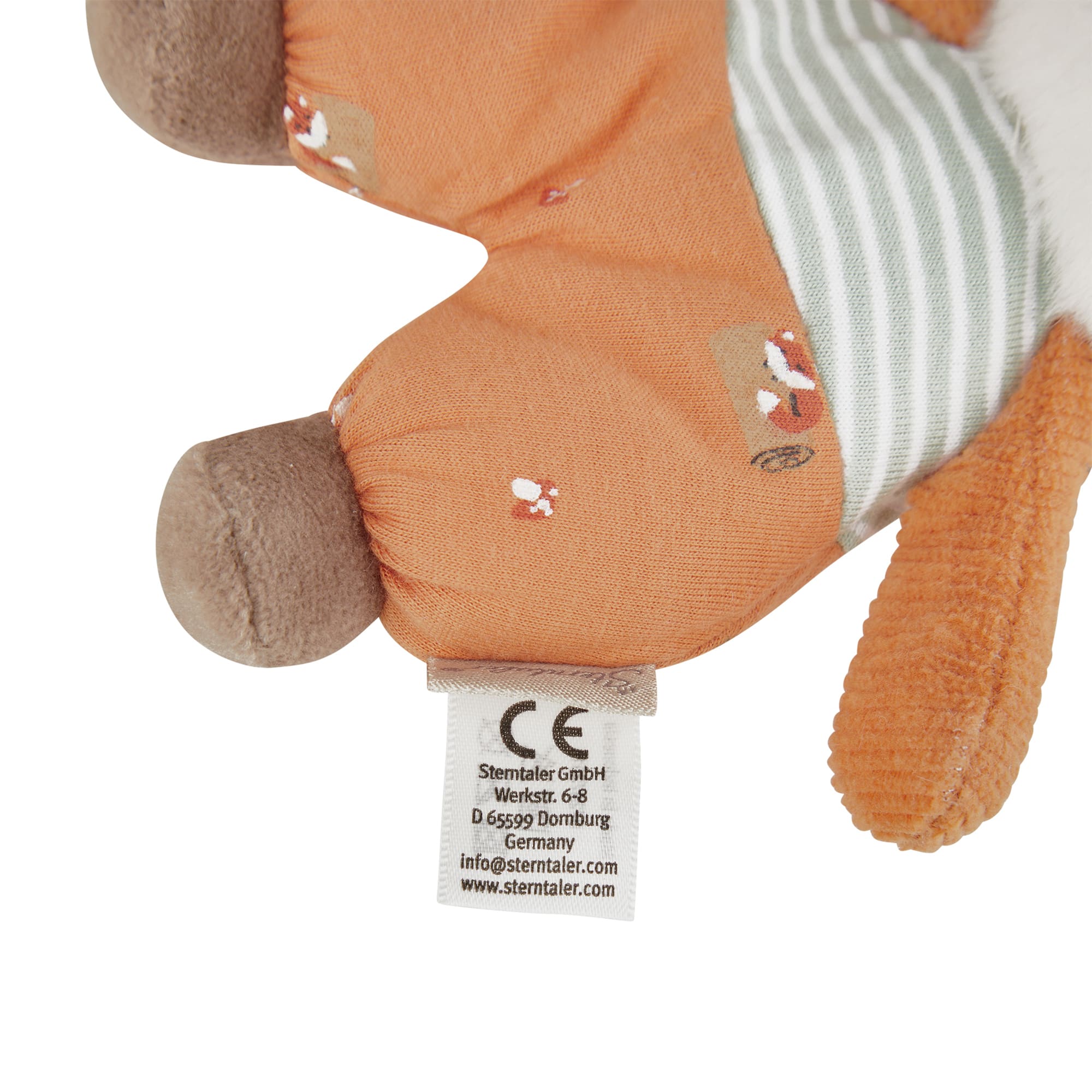 Kuscheltiere, Sterntaler, Rot – Produktansicht