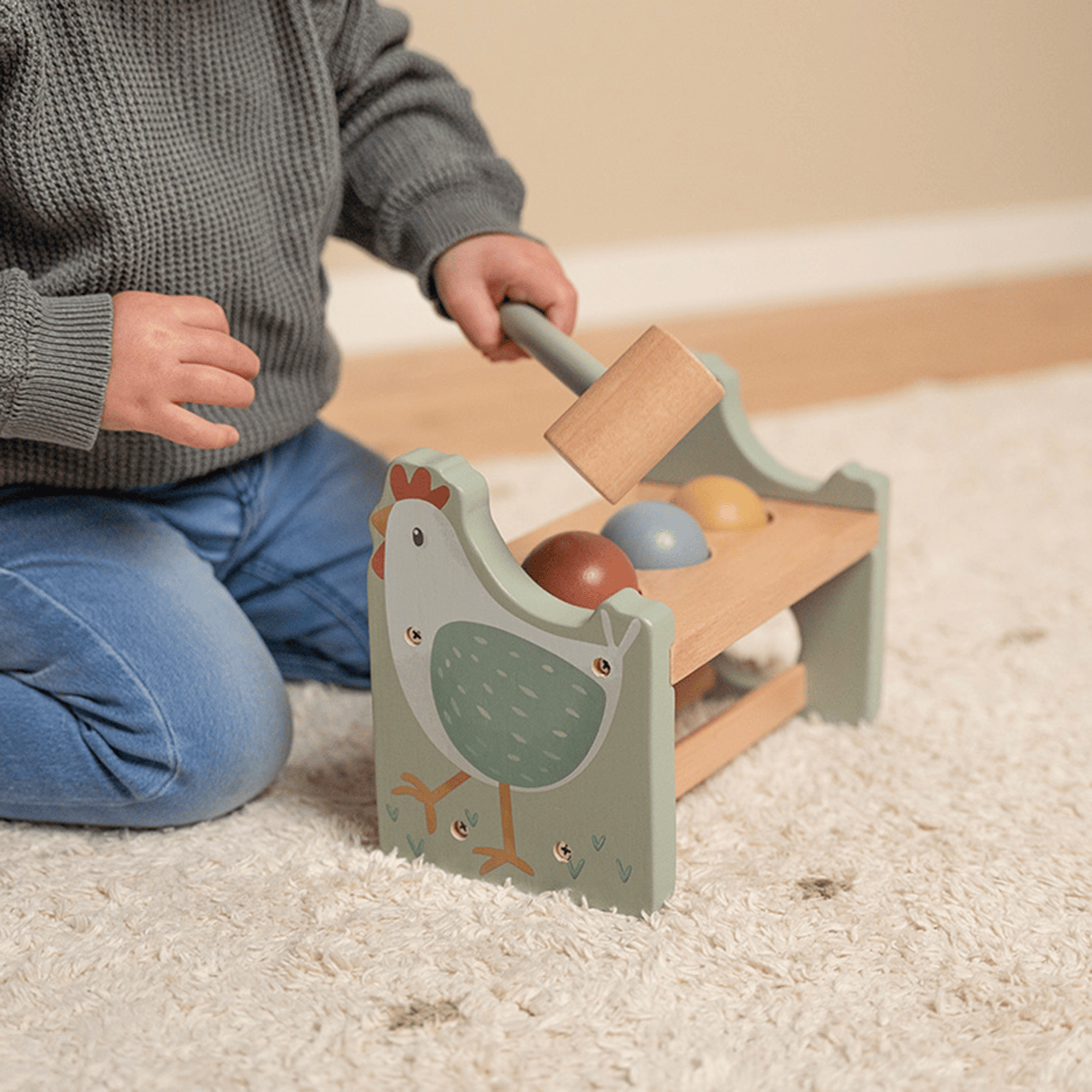 Holzspielzeug, LITTLE DUTCH, Mehrfarbig – Produktansicht