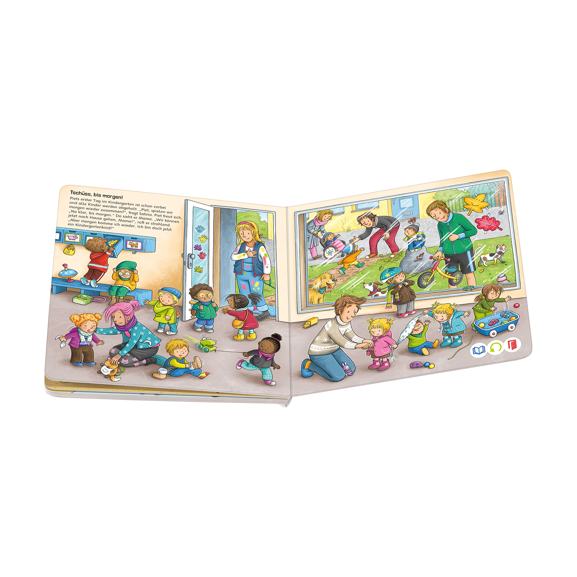 Kinderbücher, Tiptoi, Lila – Produktansicht