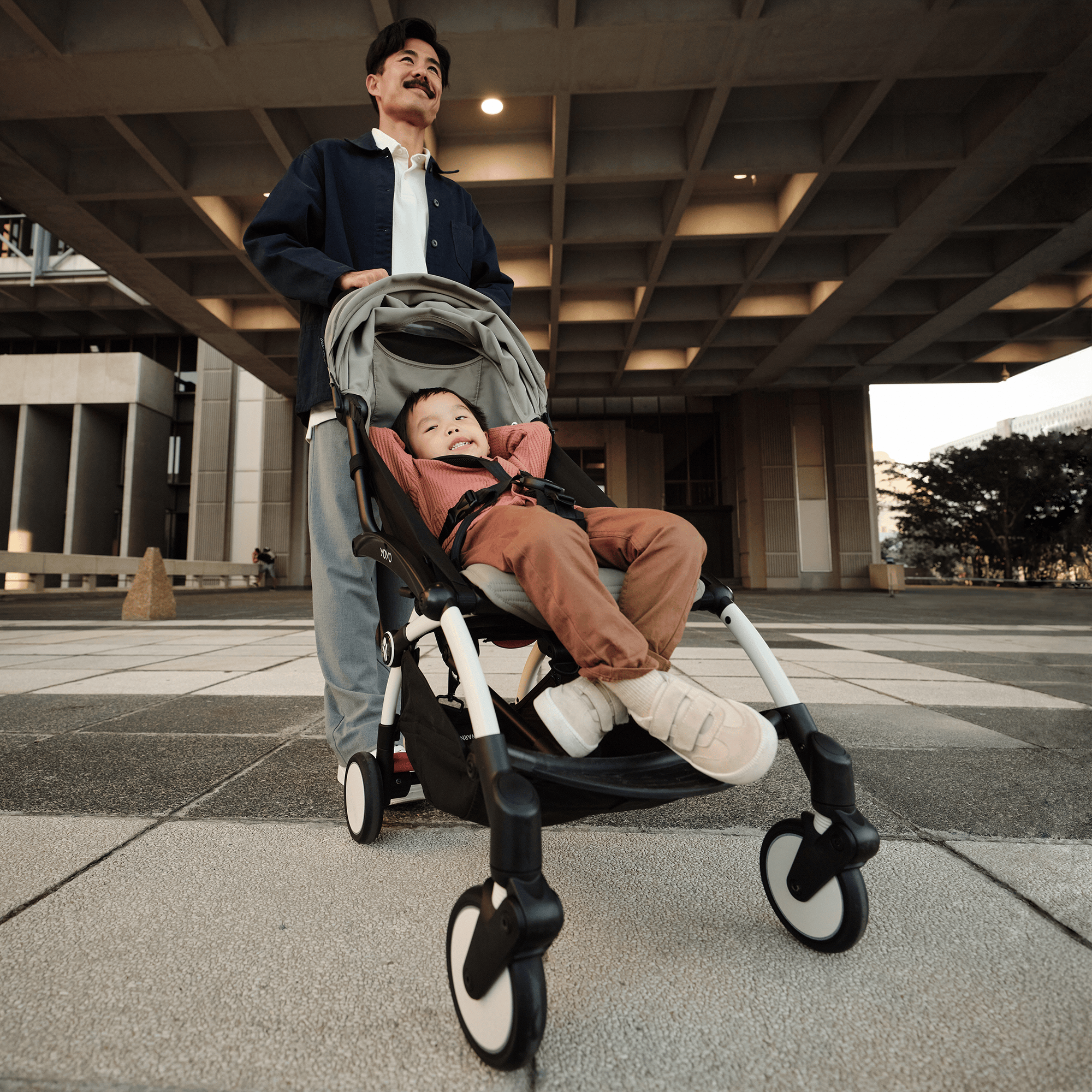 Kombi-Kinderwagen, STOKKE, Weiß – Produktansicht