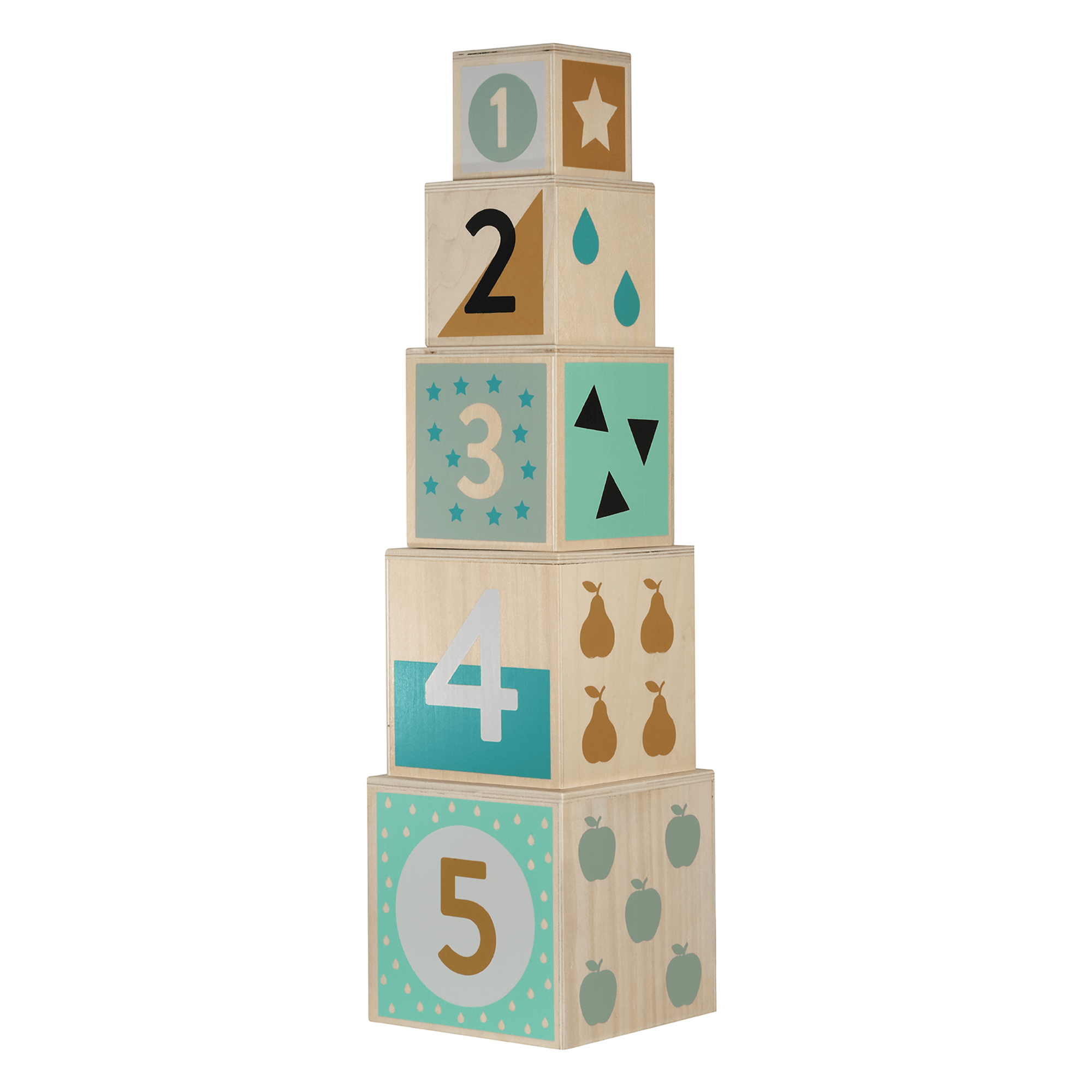 Stapeltürme, KINDSGUT, Mehrfarbig – Produktansicht