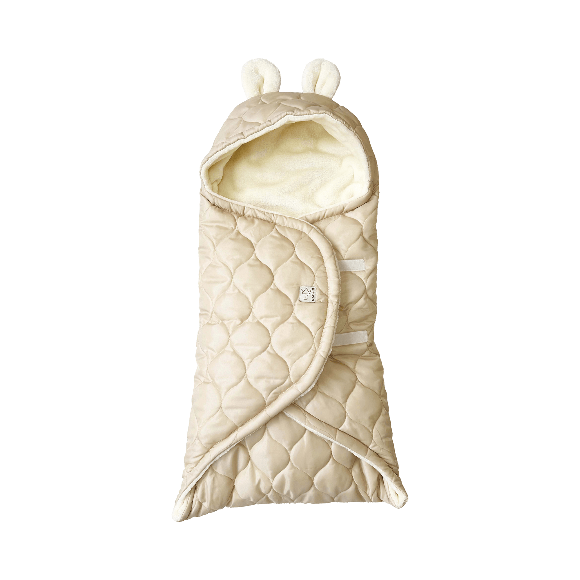 Einschlagdecken & Decken, KAISER, Beige – Besonderheit: Einschlagdecke für Babyschalen, Babywanne, Tragetasche und Autositze 