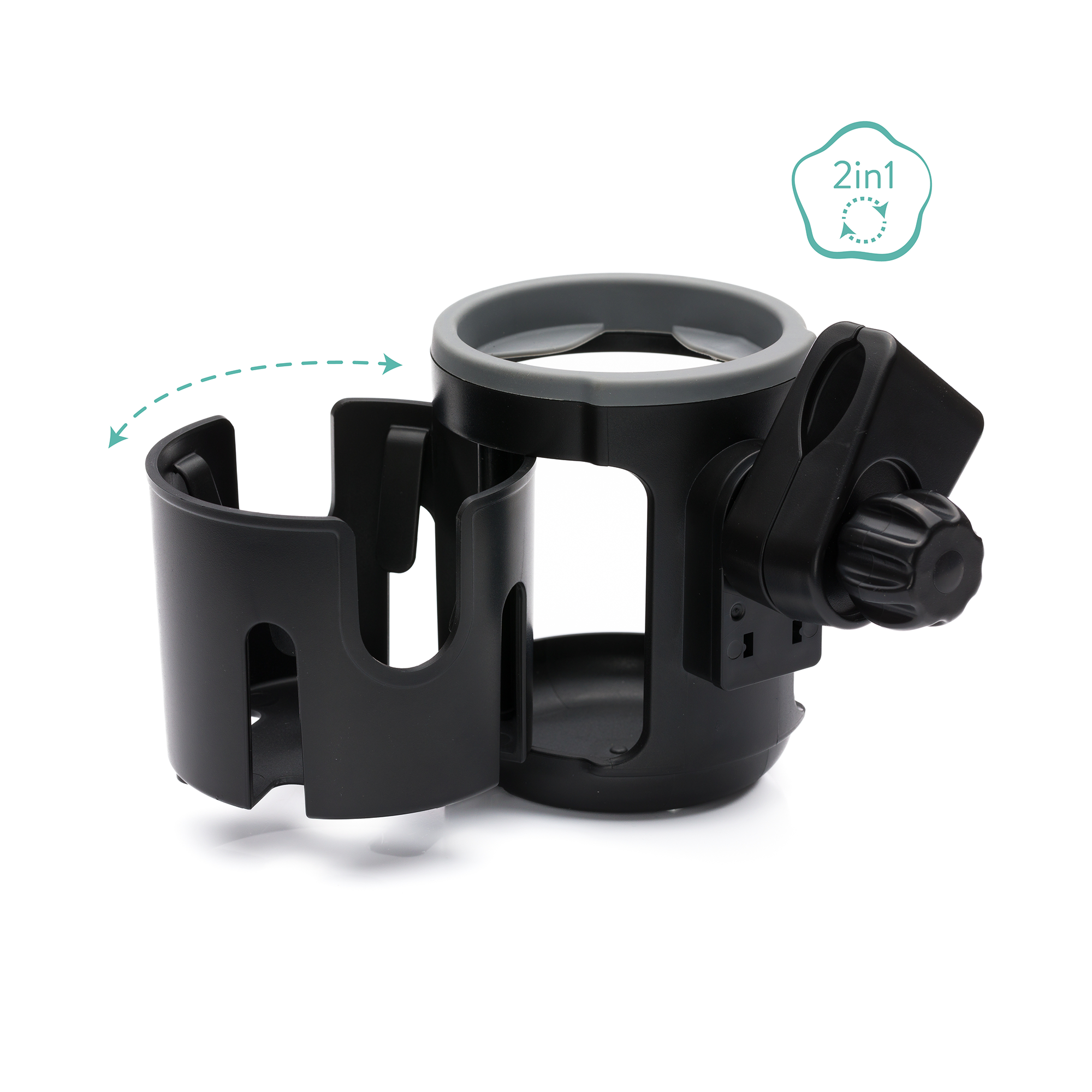 Getränkehalter & Becherhalter, LITTLE ONE, Schwarz – Produktansicht