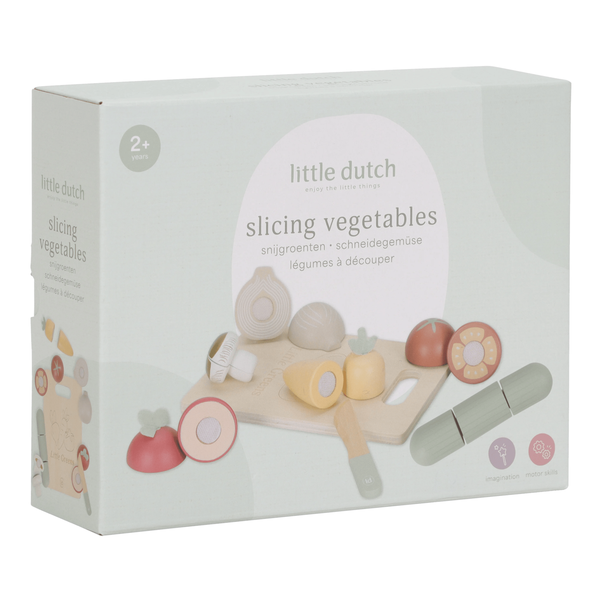 Holzspielzeug, LITTLE DUTCH, Mehrfarbig – Produktansicht