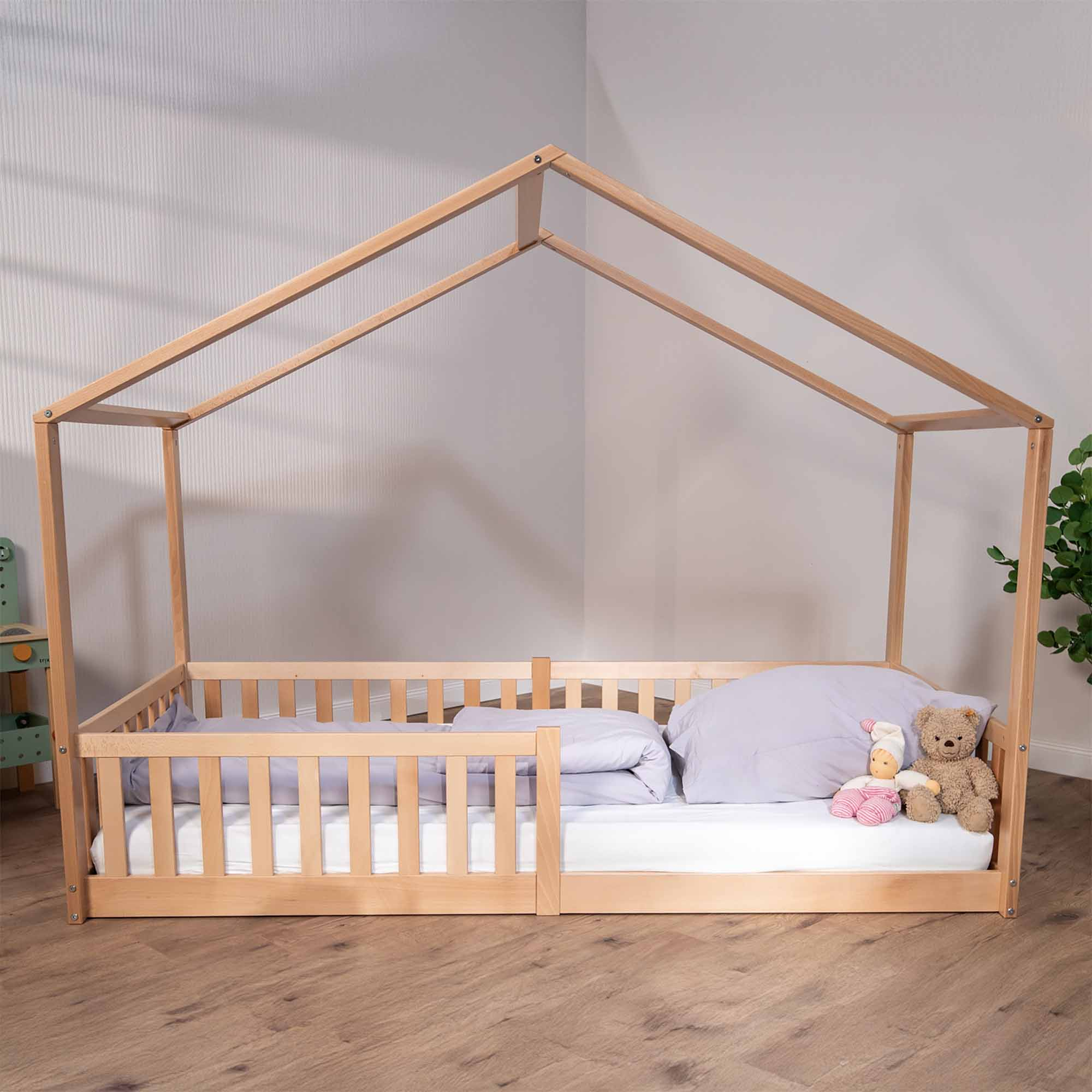 Bodenbetten, tiSsi, Beige – Besonderheit: inkl. Federleistenrahmen