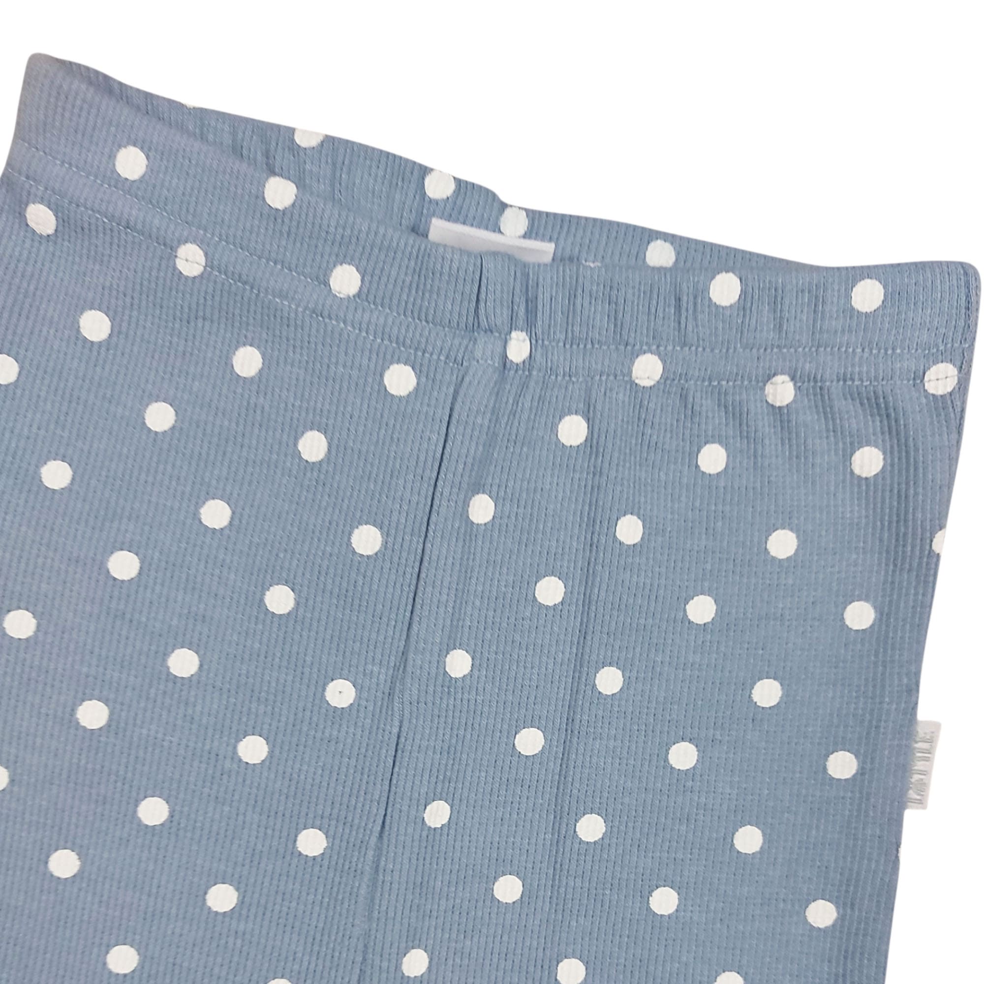 Leggings, LITTLE, Blau – Besonderheit: aus 95% Baumwolle