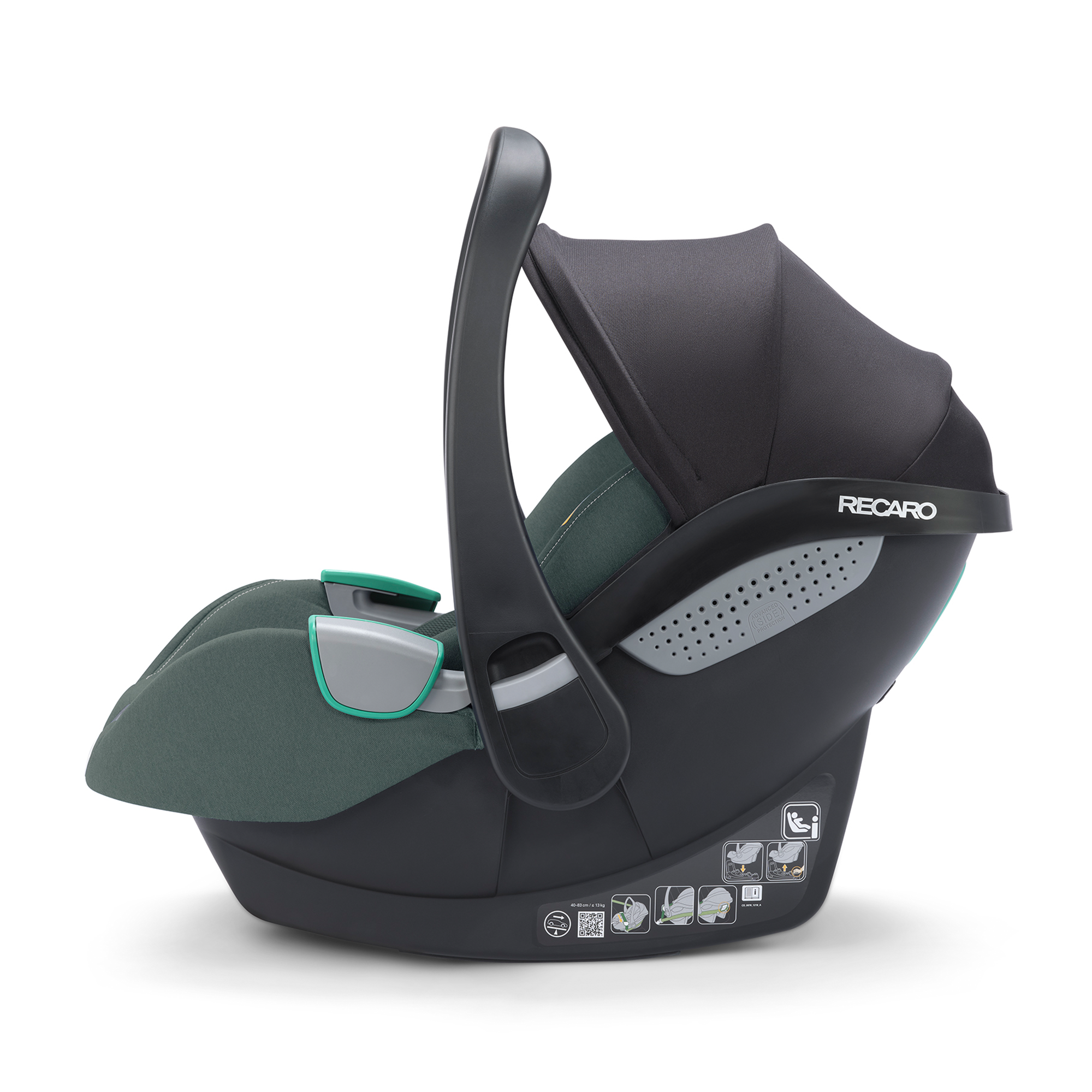 Babyschalen 0-13 kg, Gruppe 0+, RECARO – Produktansicht