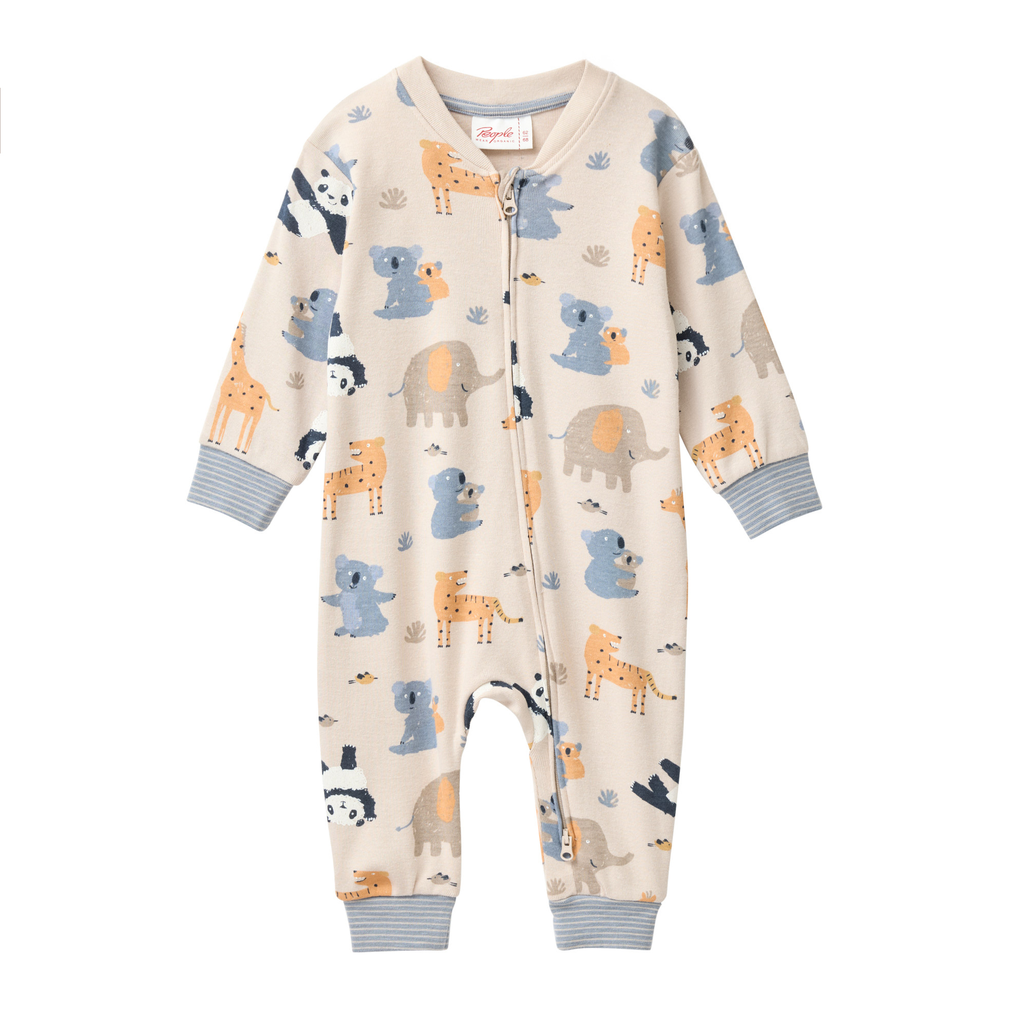 Schlafanzüge, People Wear Organic, Beige – Produktansicht