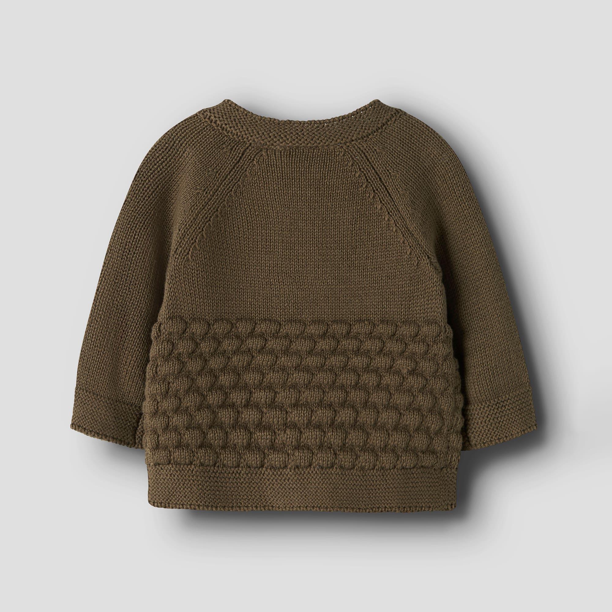 Sweat-, Fleece- & Strickjacken, Lil' Atelier, Braun – Besonderheit: aus 80% Baumwolle
