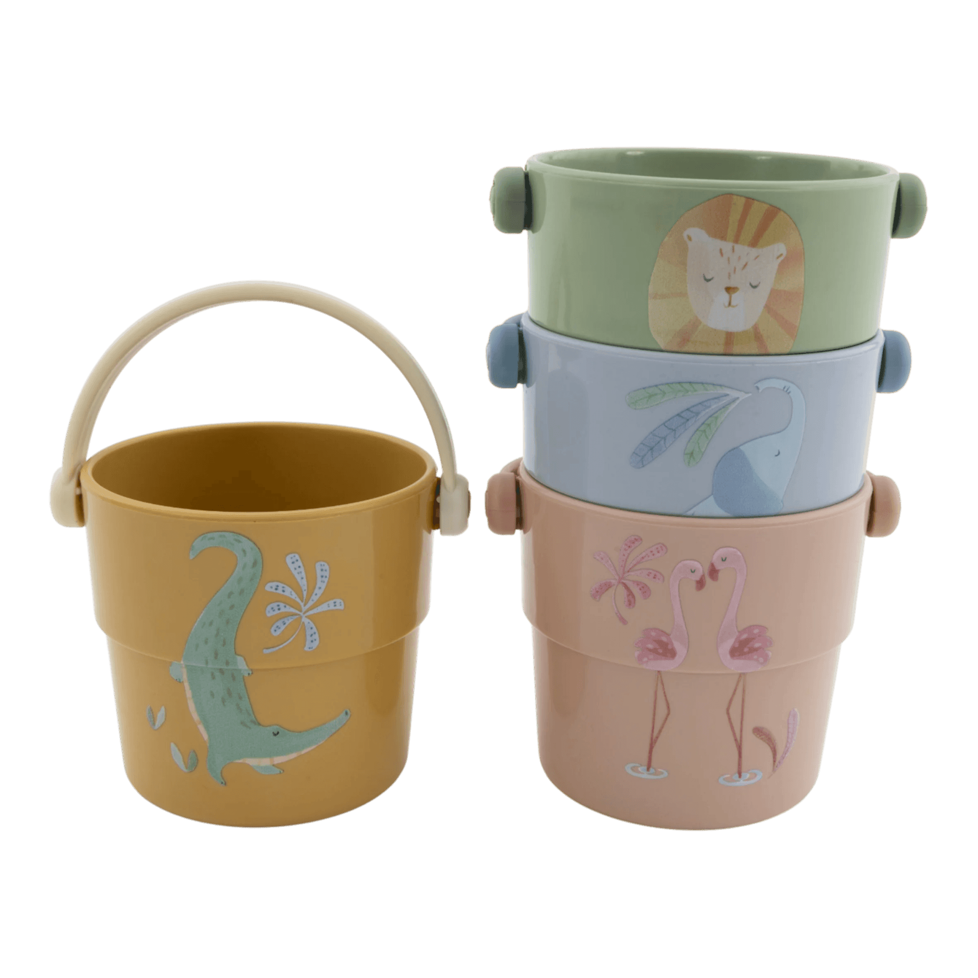 Stapelbecher, LITTLE DUTCH, Blau – Produktansicht