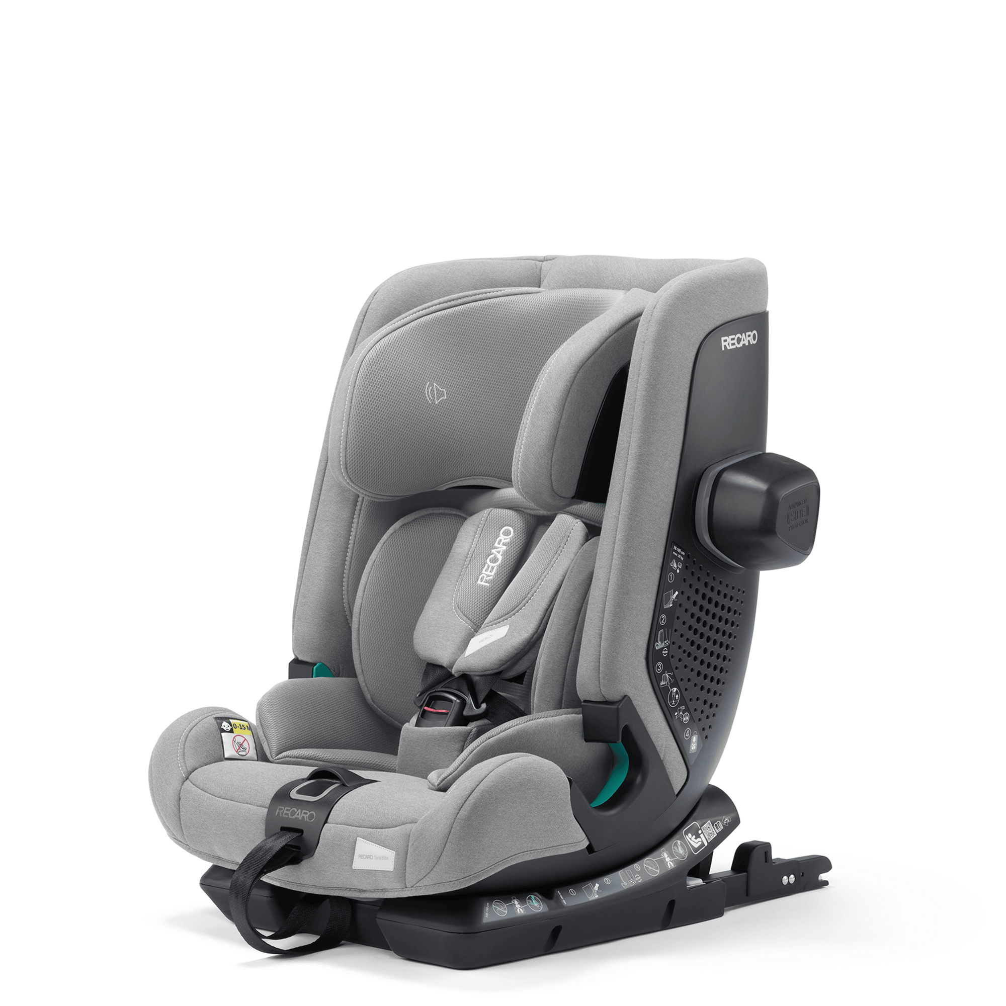 Kindersitze 9-36 kg, Gruppe 1/2/3, RECARO – Produktansicht
